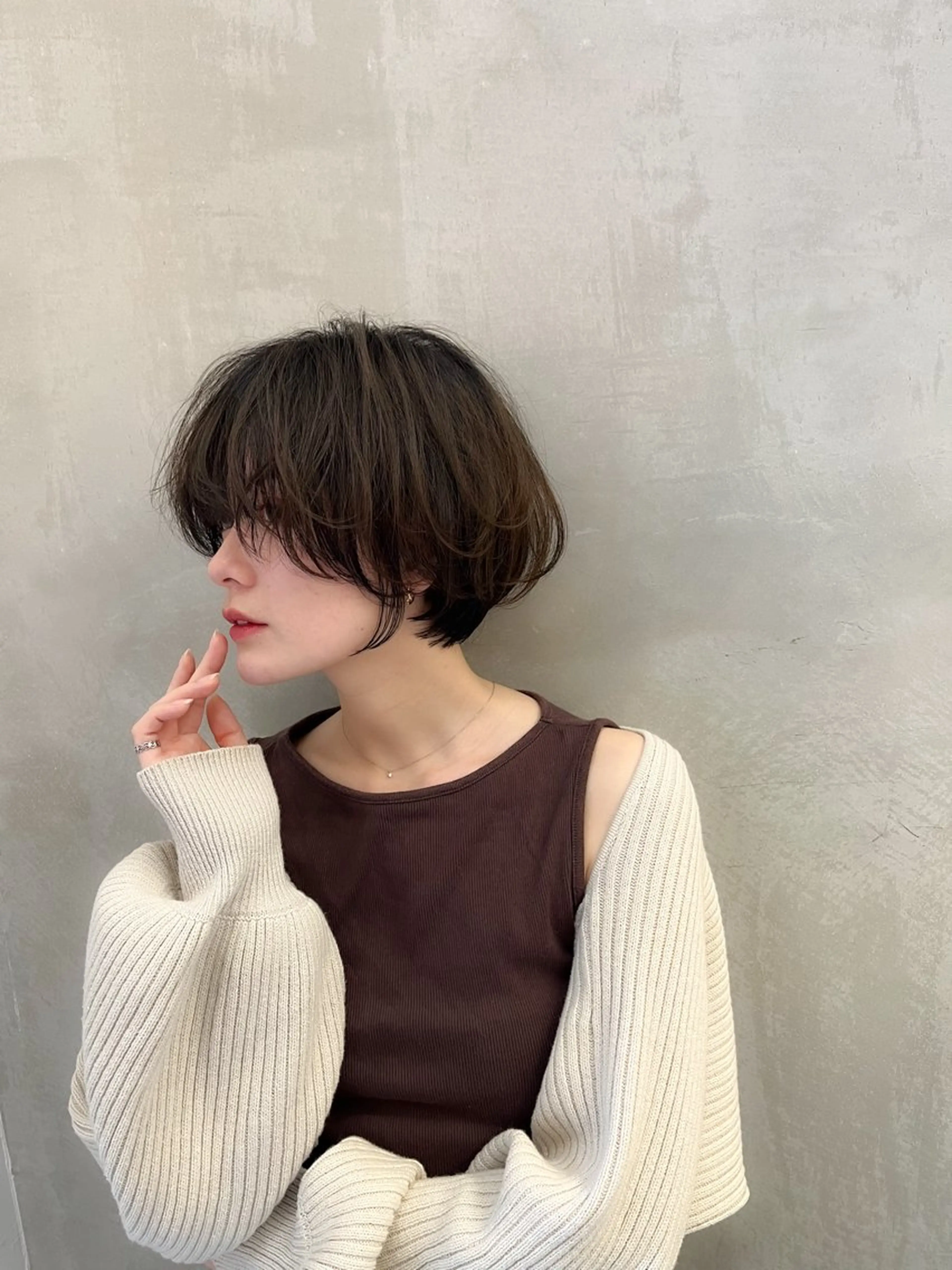 ショート カット ヘアカラー パーマ ショート/縮毛矯正 /大宮/惇平のヘアスタイル