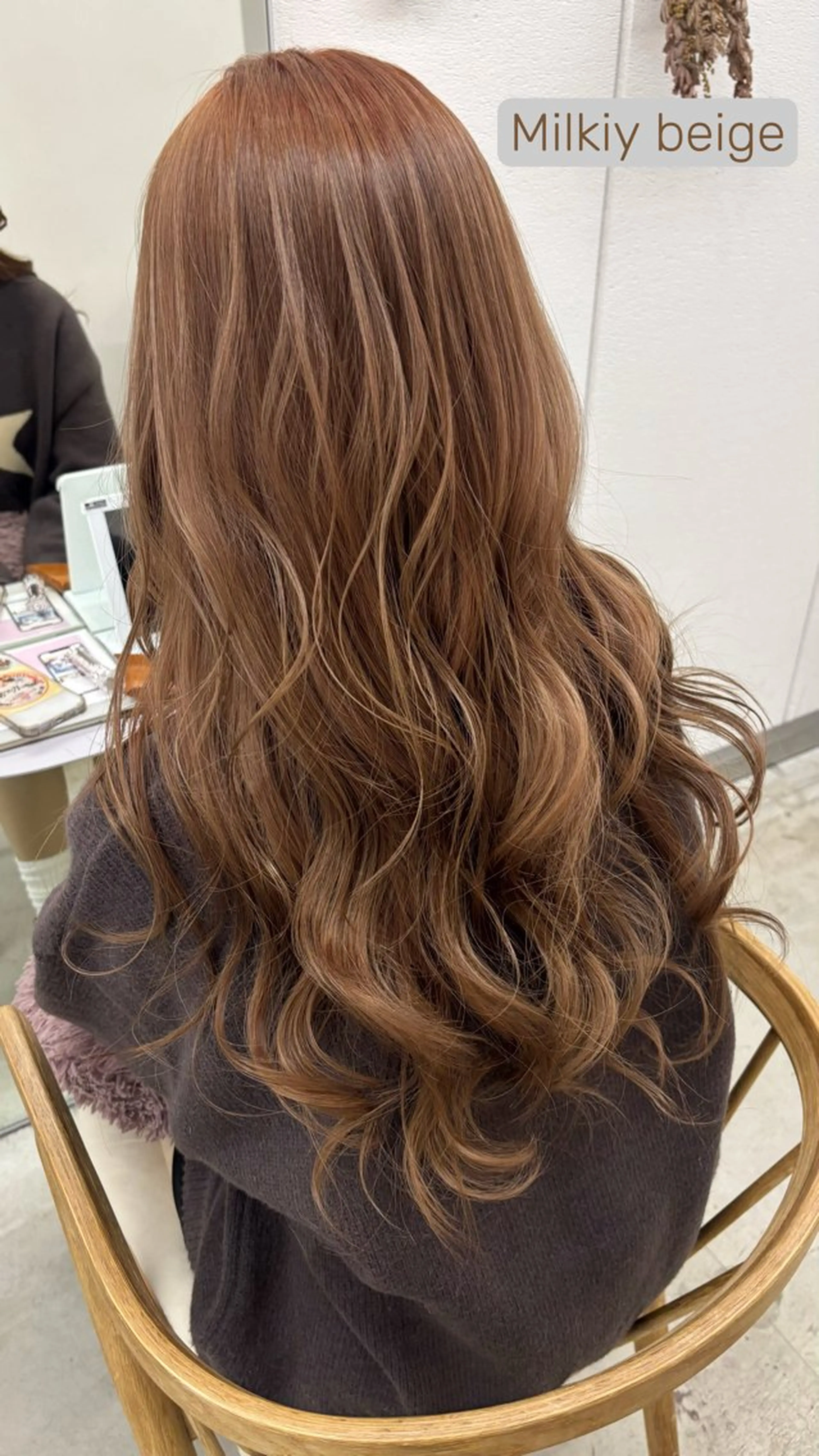 カラー ヘアカラー トリートメント Asumi/丸の内 /ブリーチ/花屋併設のヘアスタイル