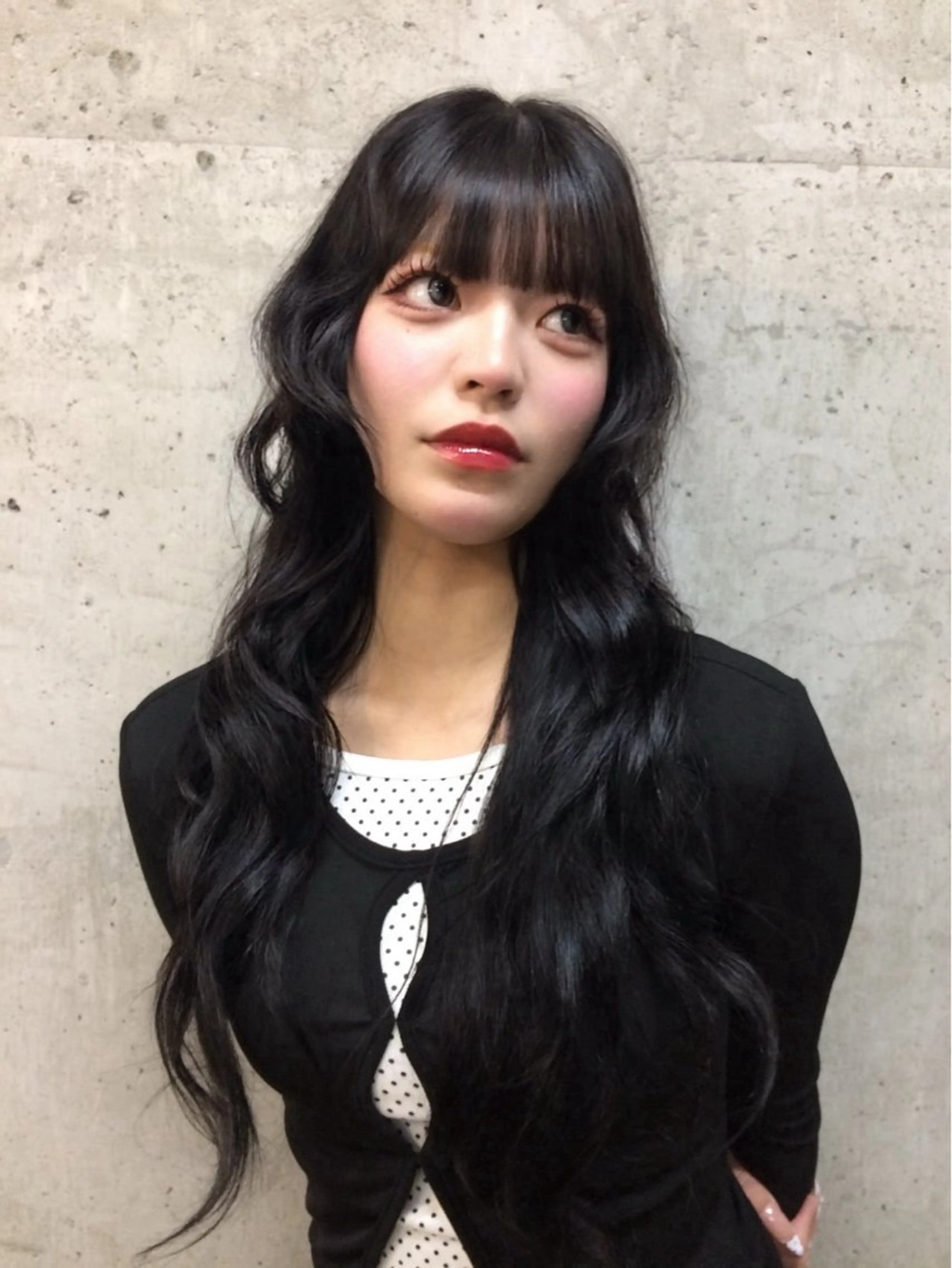 ロング カラー ミナ /海外スタイルのヘアスタイル