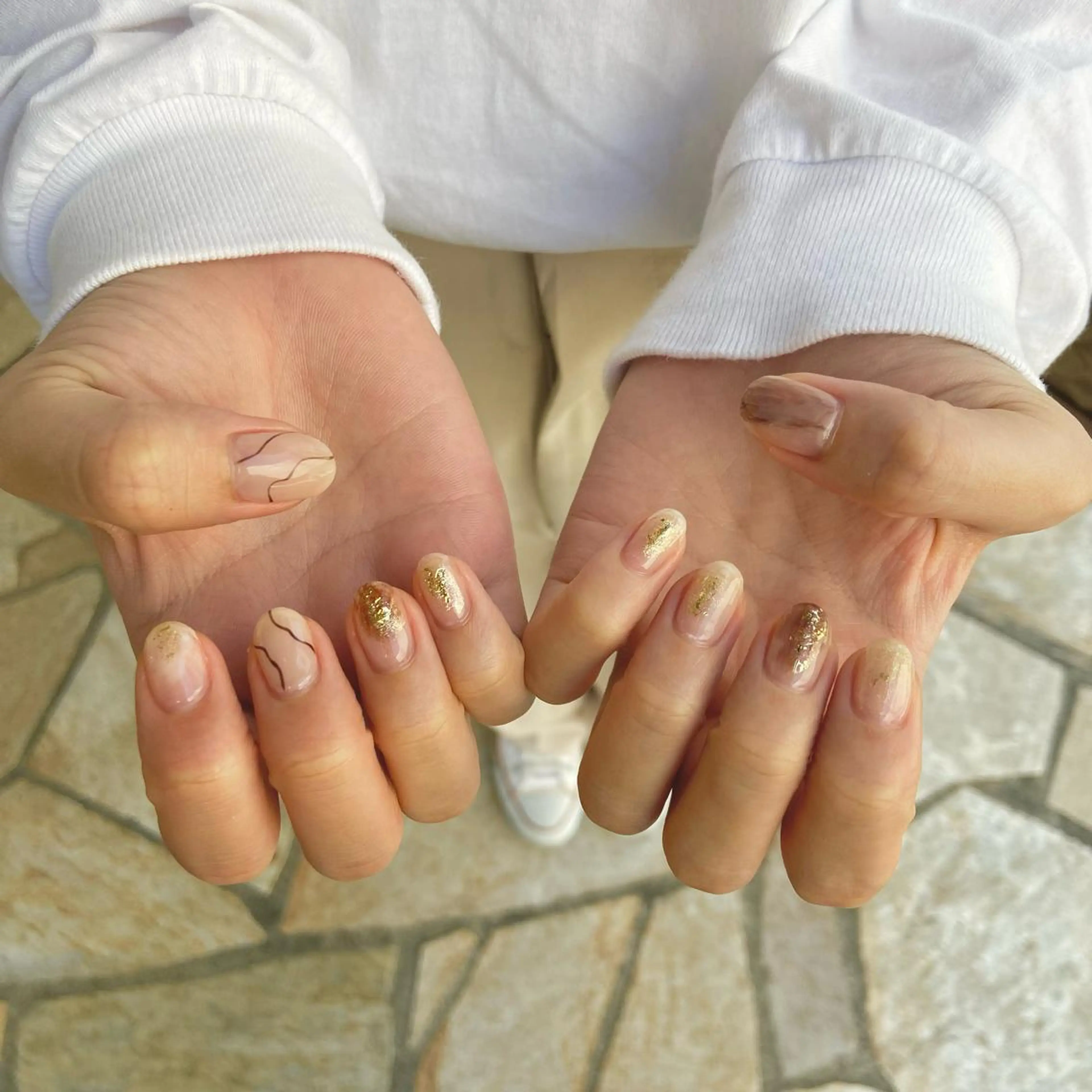 ネイル ハンドネイル happiness プライベートサロンのネイルデザイン