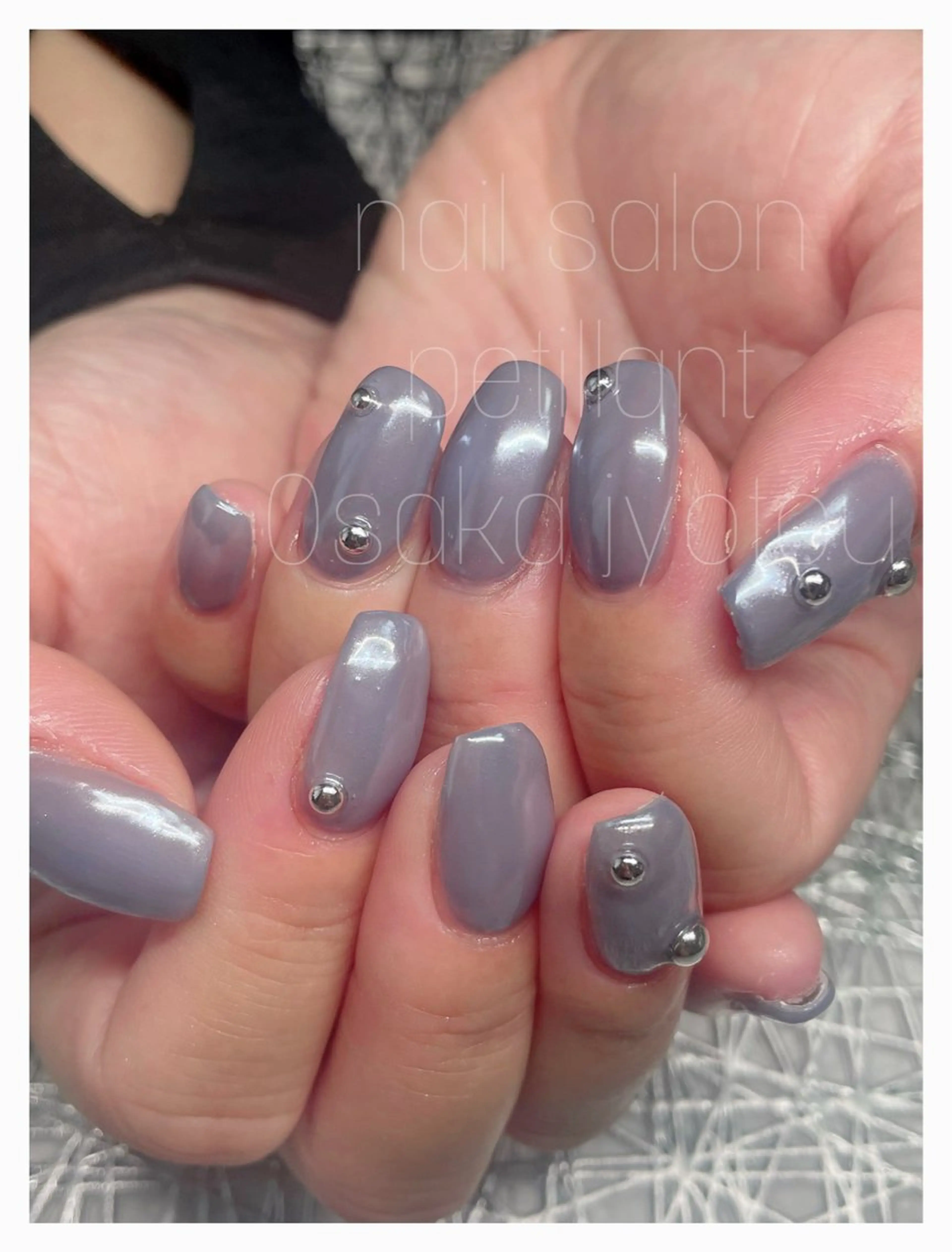 ネイル オーロラネイル おそろいネイル nail salon petillantのネイルデザイン