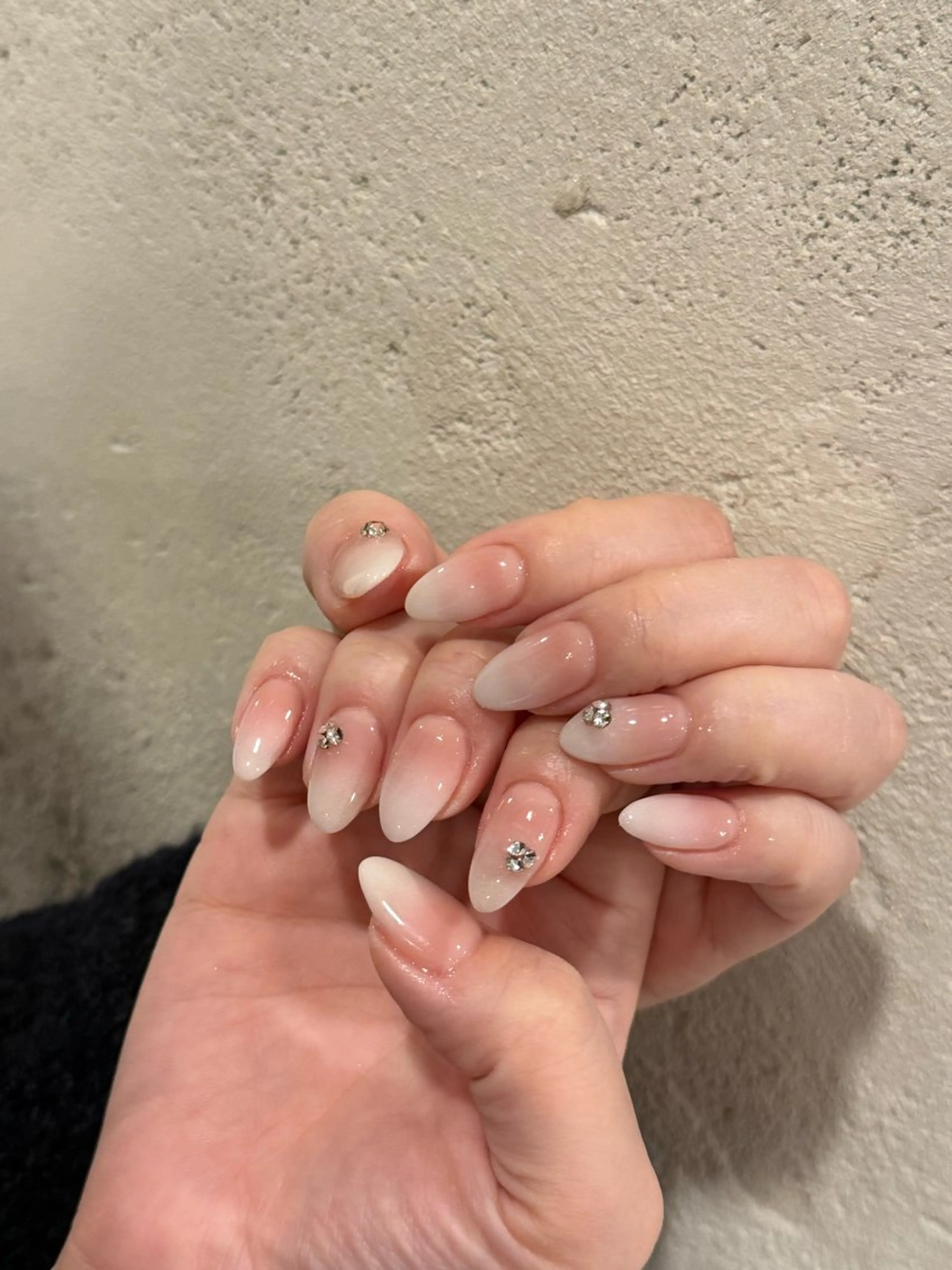 ハンドオフありフレンチ/カラグラ【ベースカラー込み】の写真