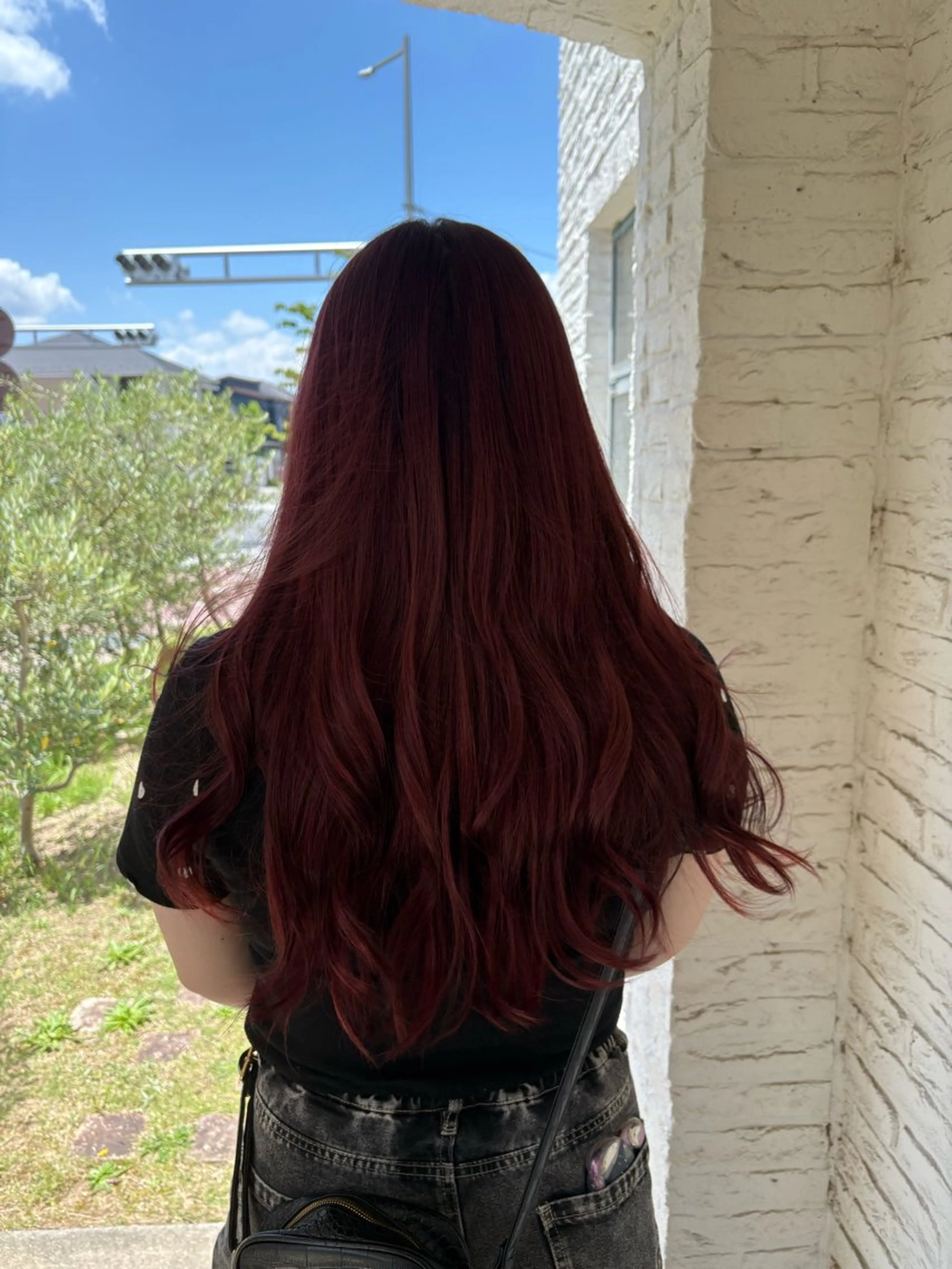 ロング ヘアカラー 西澤 綺羅のヘアスタイル