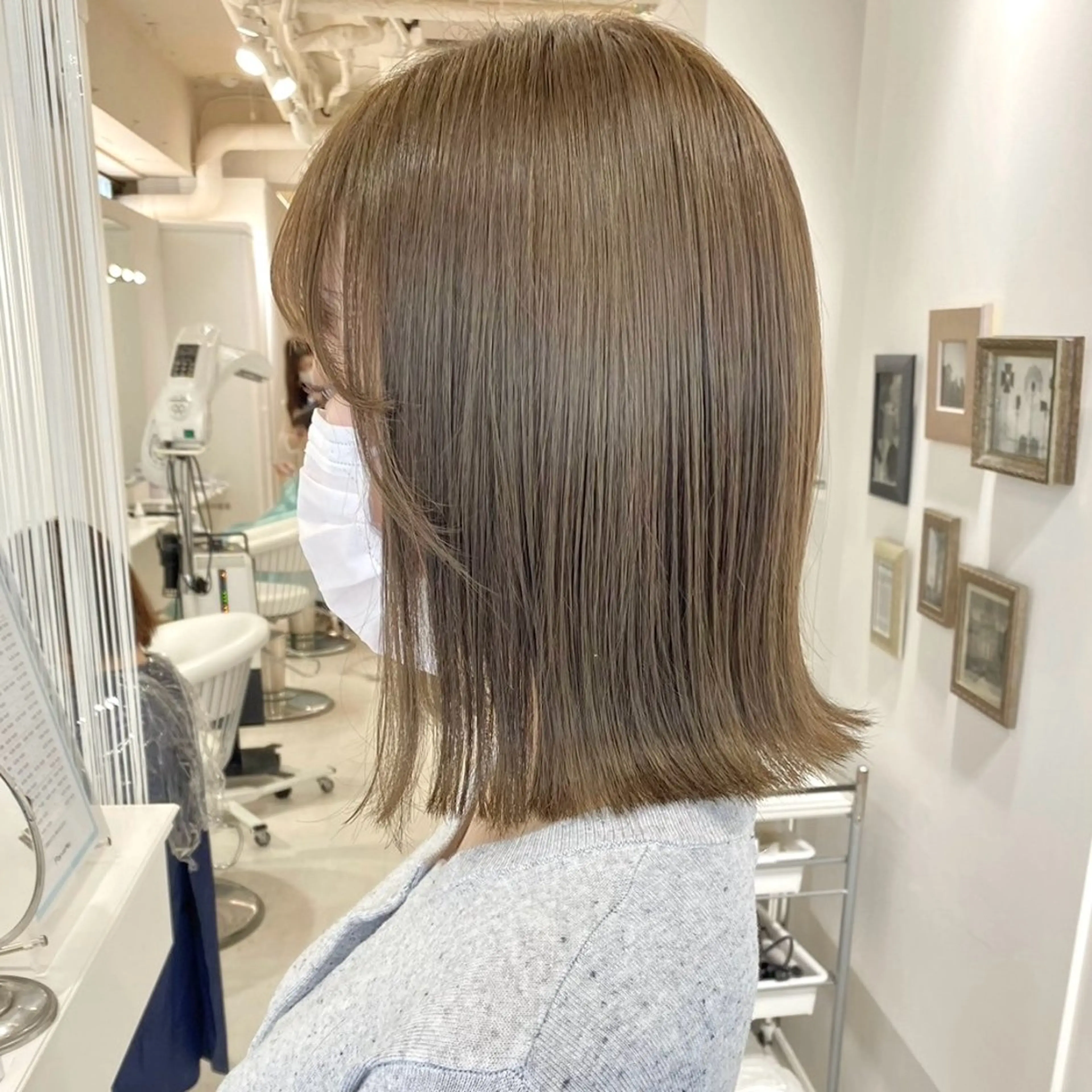 ミディアム カラー ヘアカラー ParveMix￤ 大賀さつき🍨🤍のヘアスタイル