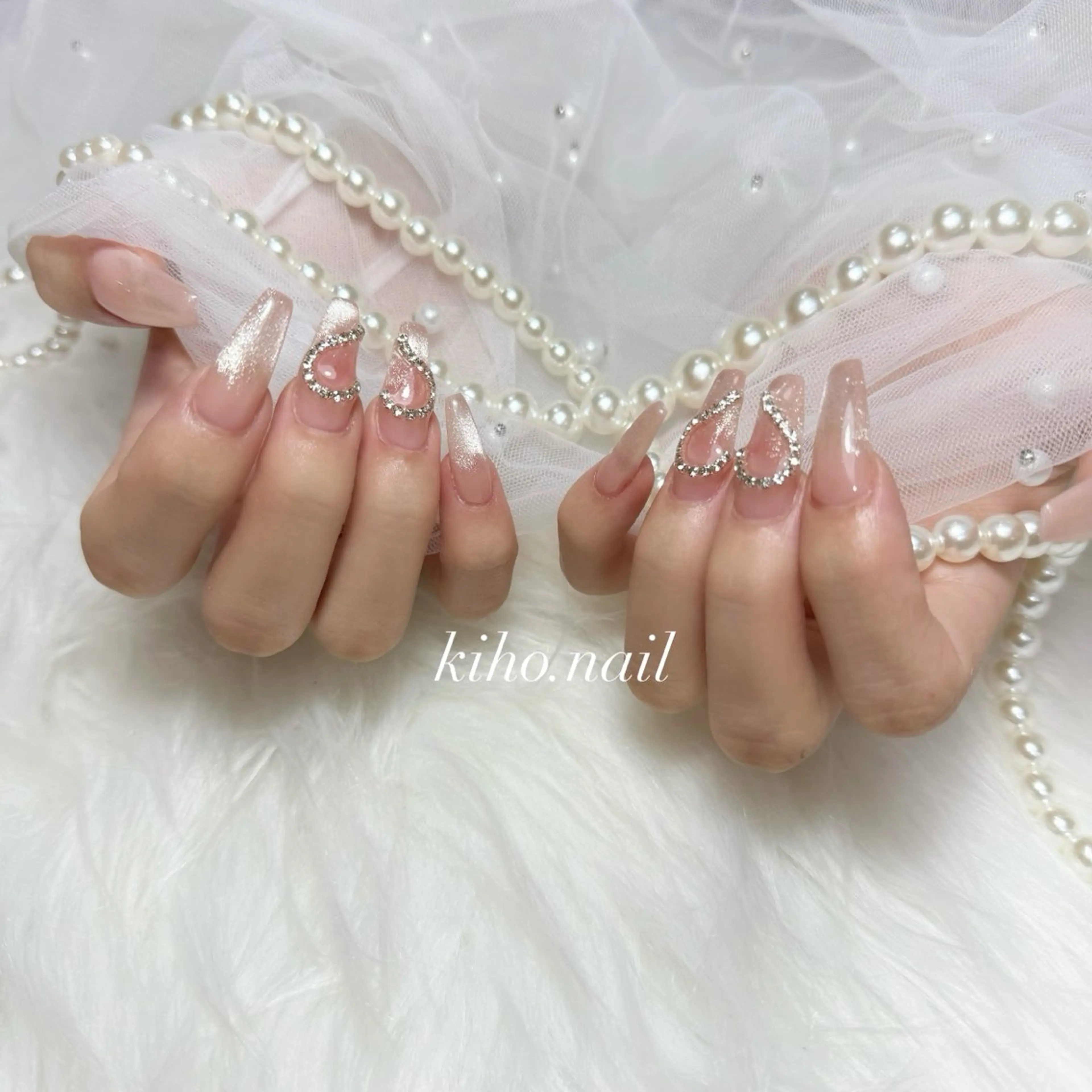 ネイル ハンドネイル KIHO 【週一深夜ネイル】のネイルデザイン