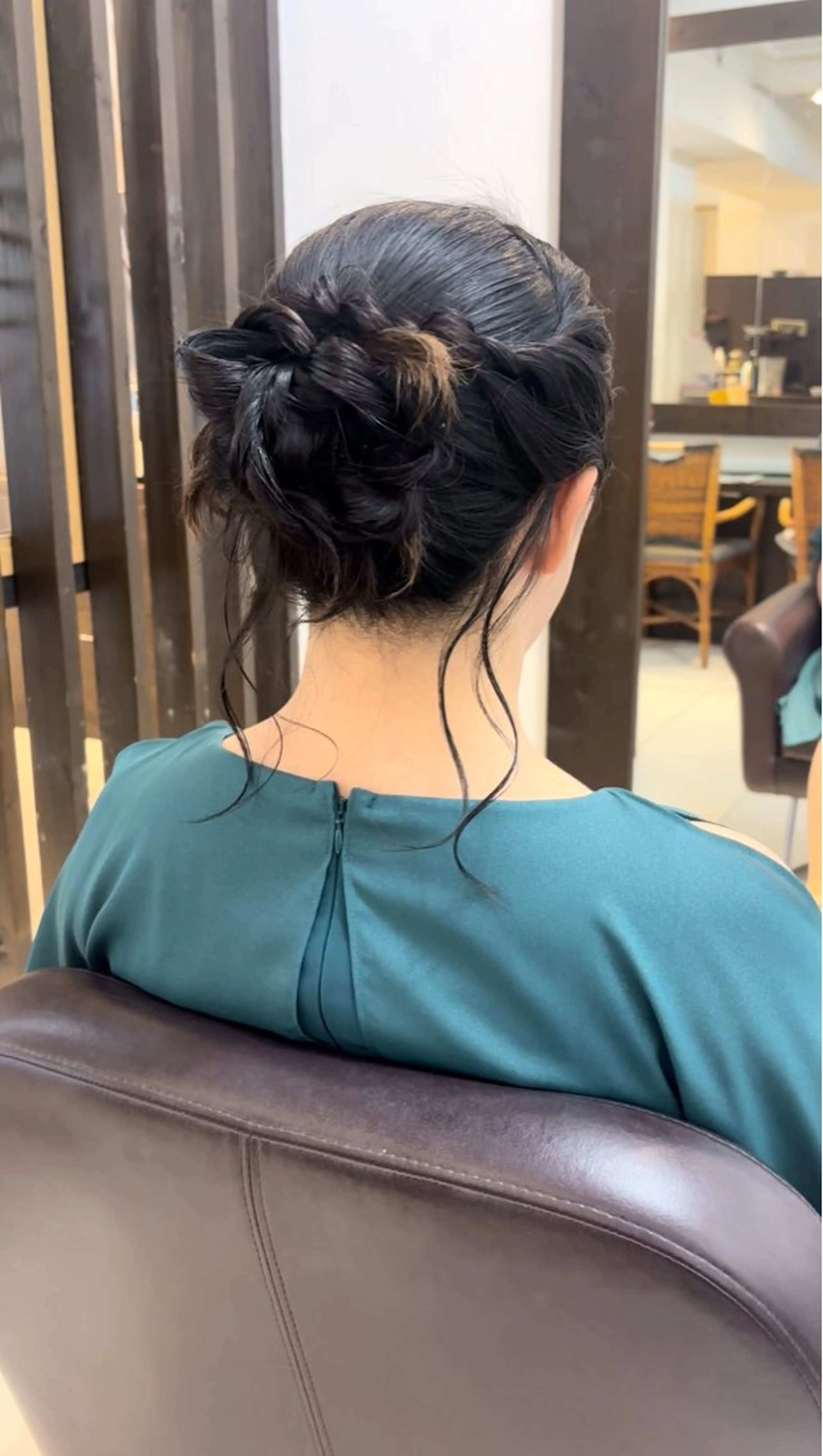 セミロング ヘアセット ブリーチ透明感カラー /レイヤー👗しずかのヘアスタイル