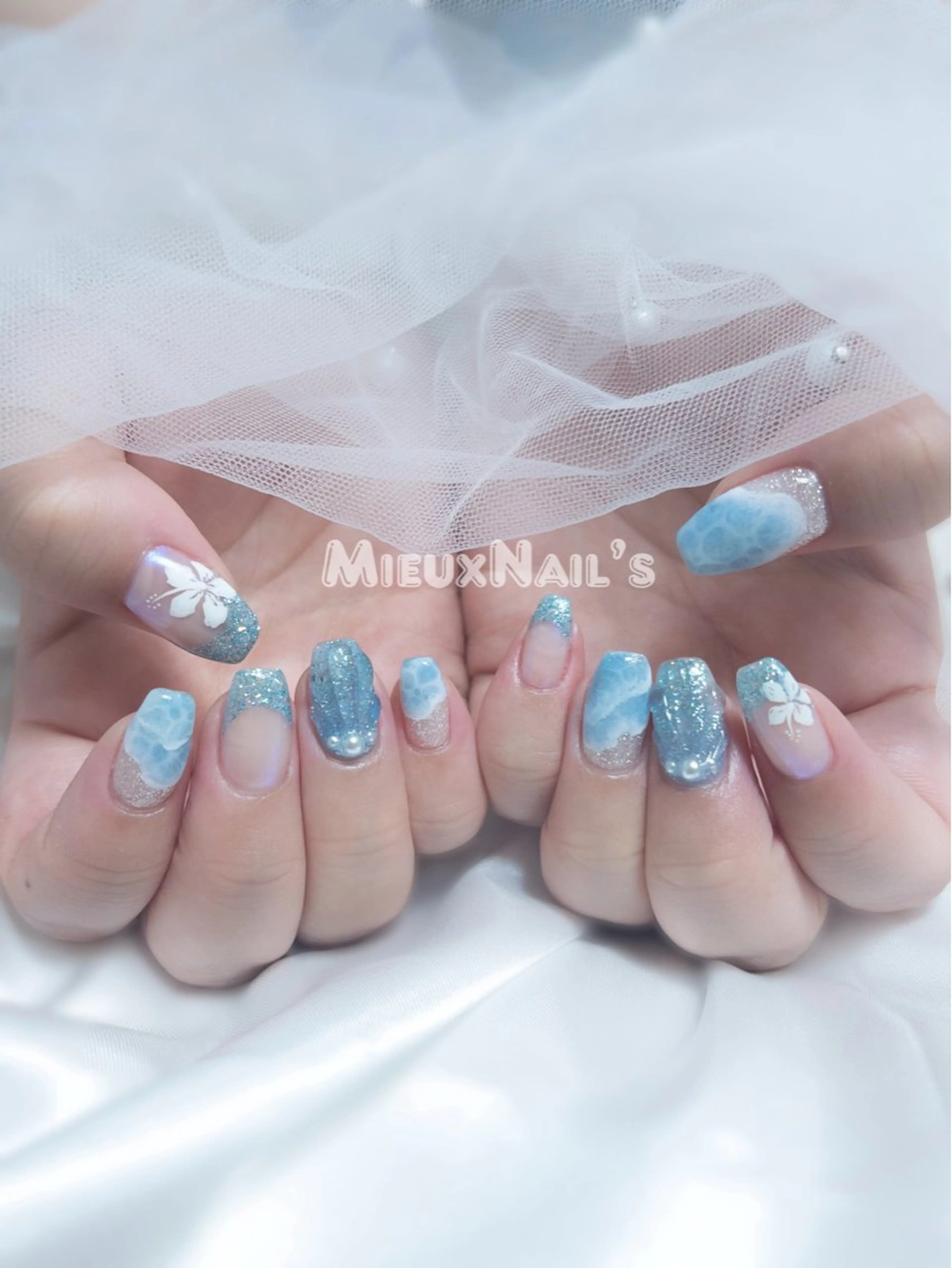 ネイル Miyu❤️‍🔥 Mieuxnailsのネイルデザイン