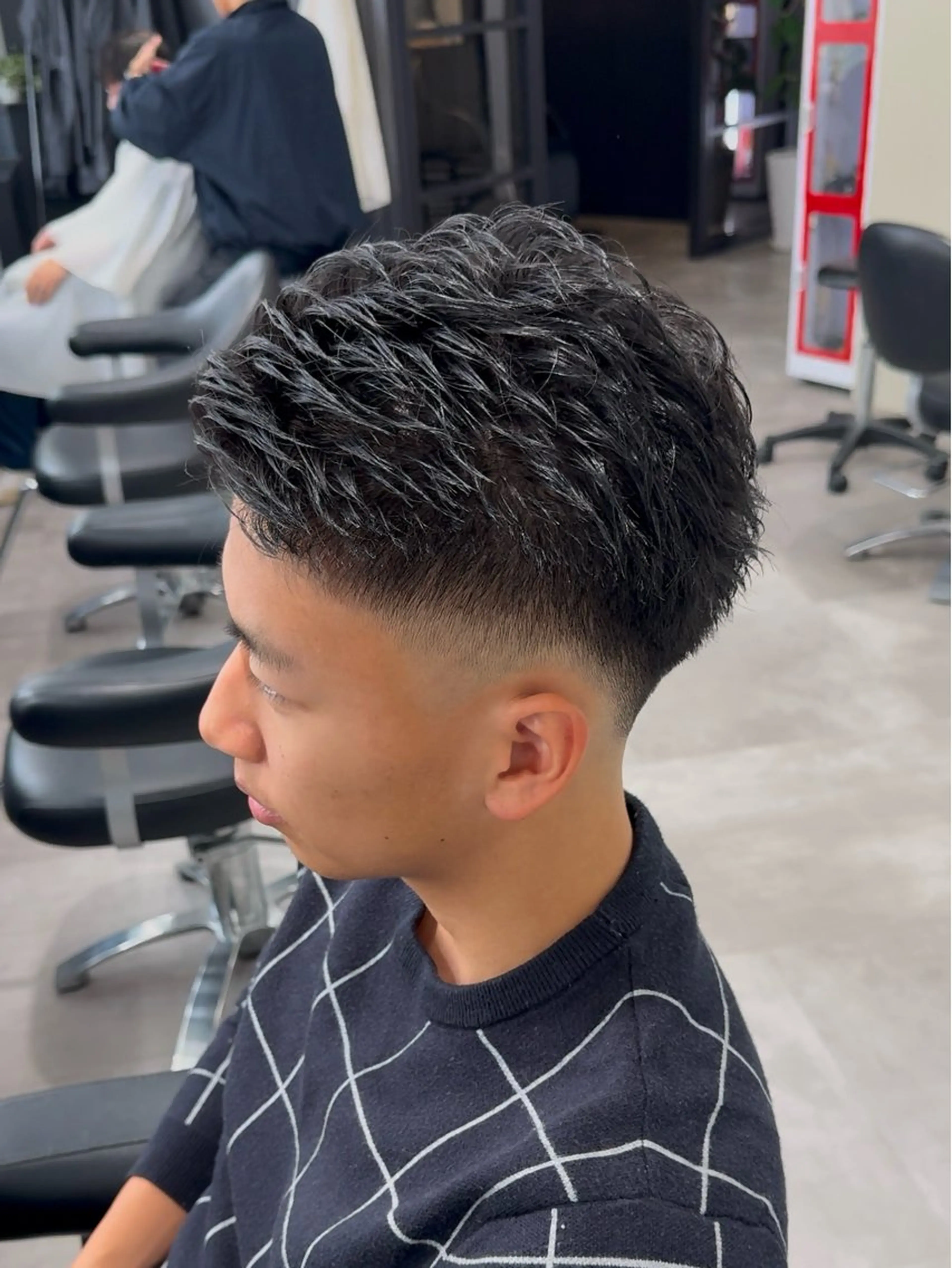 ショート カット 高橋 昂大のヘアスタイル