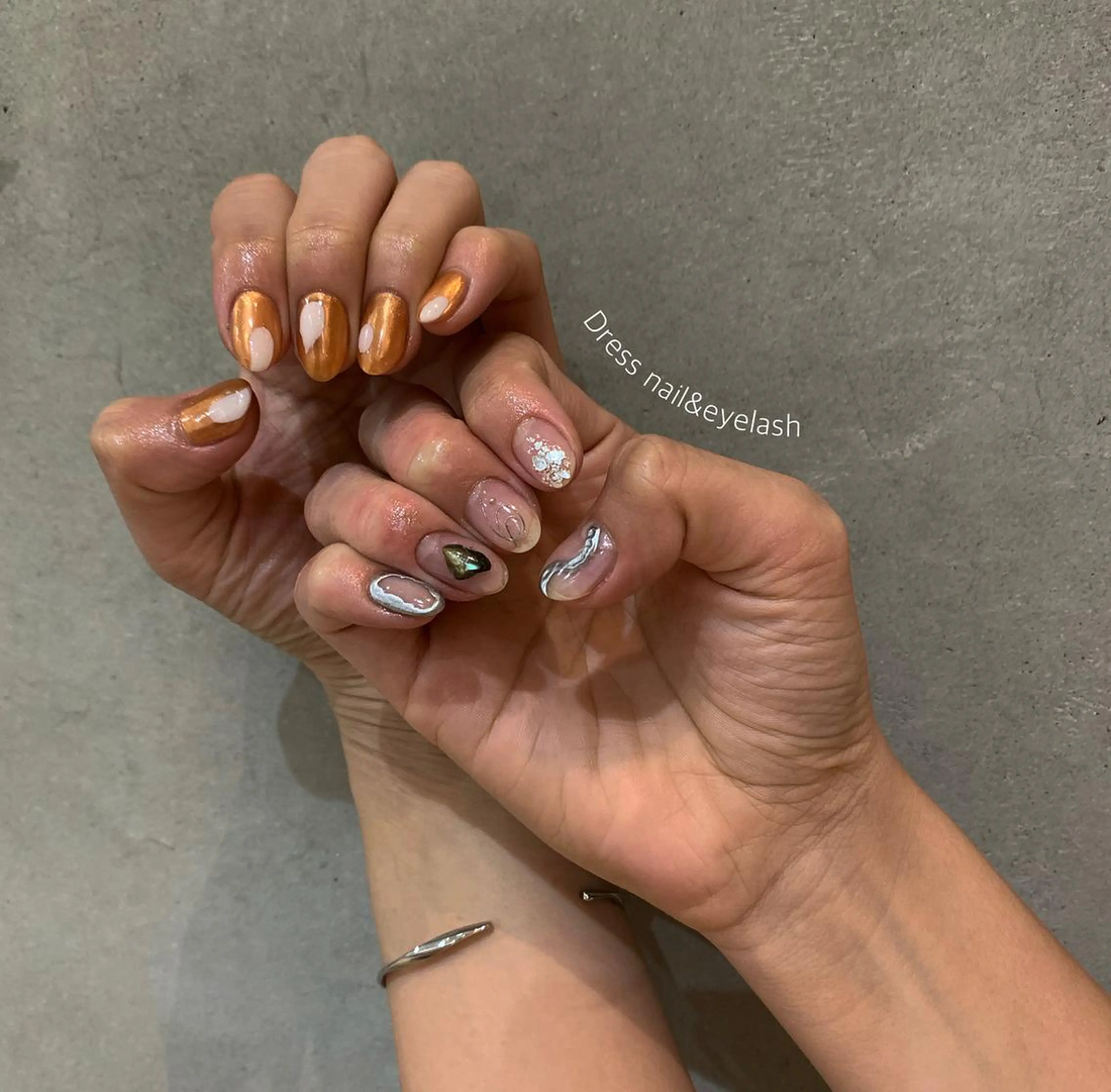 ネイル ハンドネイル にしぐち はるかのネイルデザイン