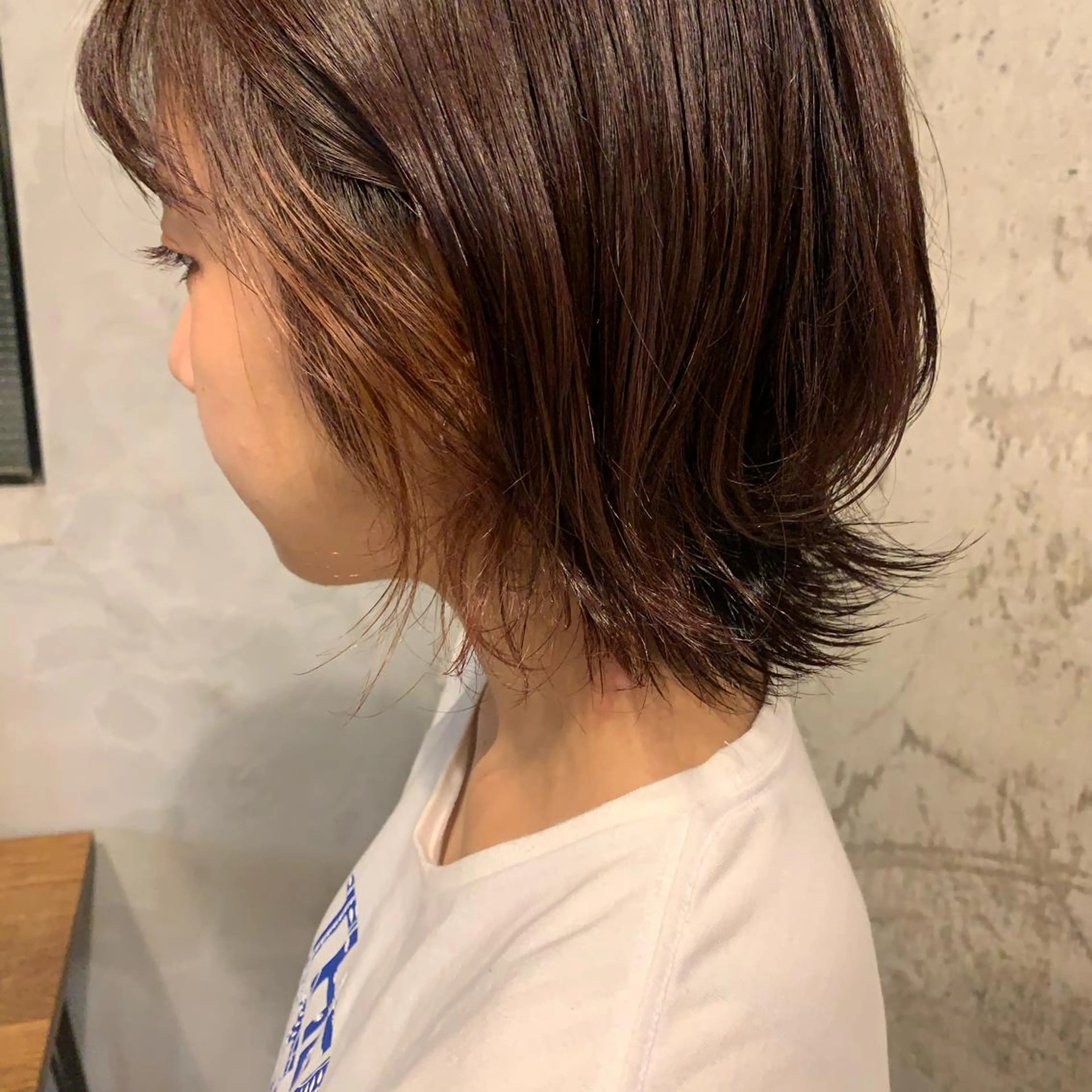 ショート カラー 西山 紗耶香🪽 透明感カラー/ボブのヘアスタイル