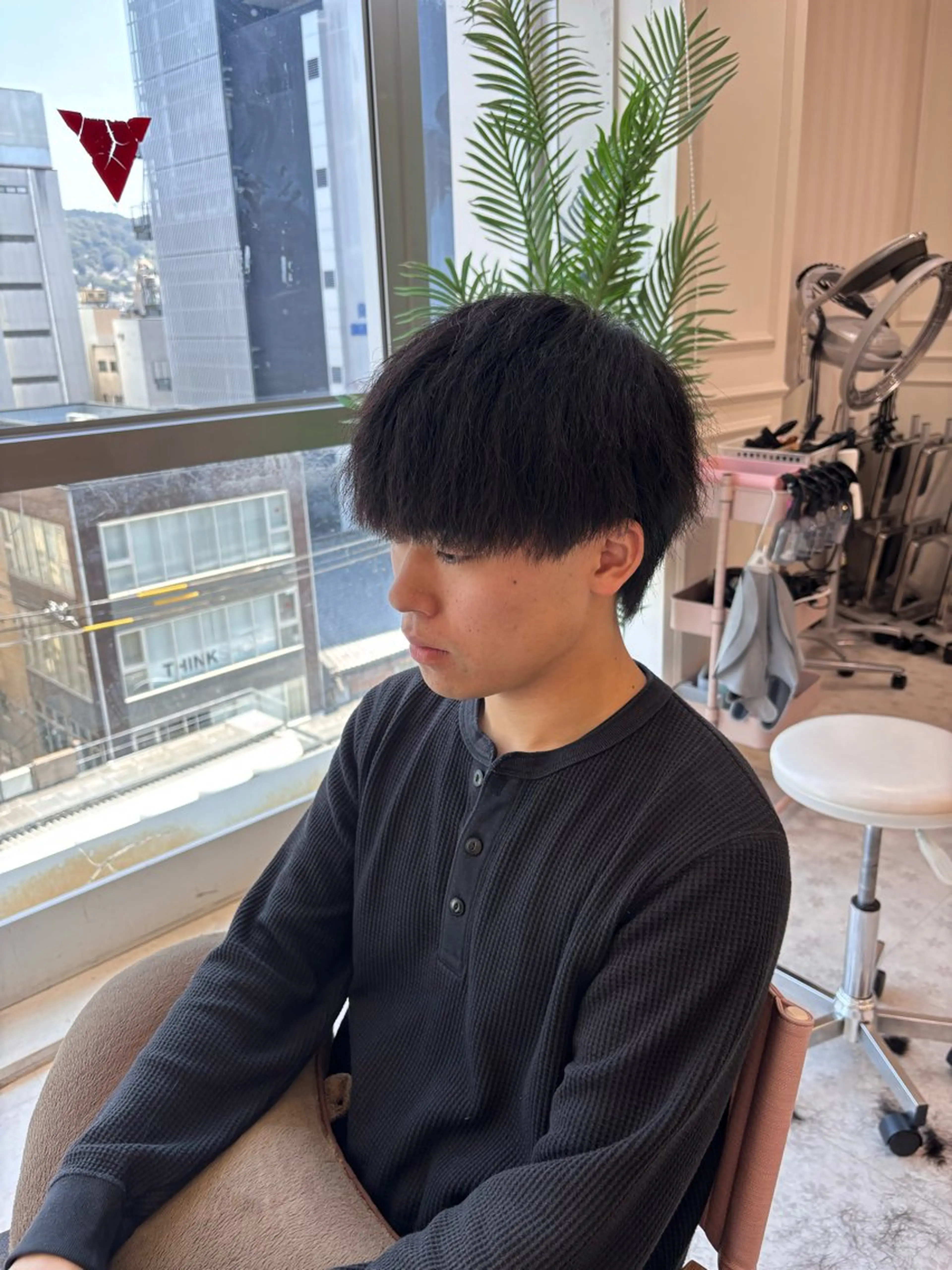 メンズ カット 韓国ヘア／カラー ／女性モデル募集中のヘアスタイル