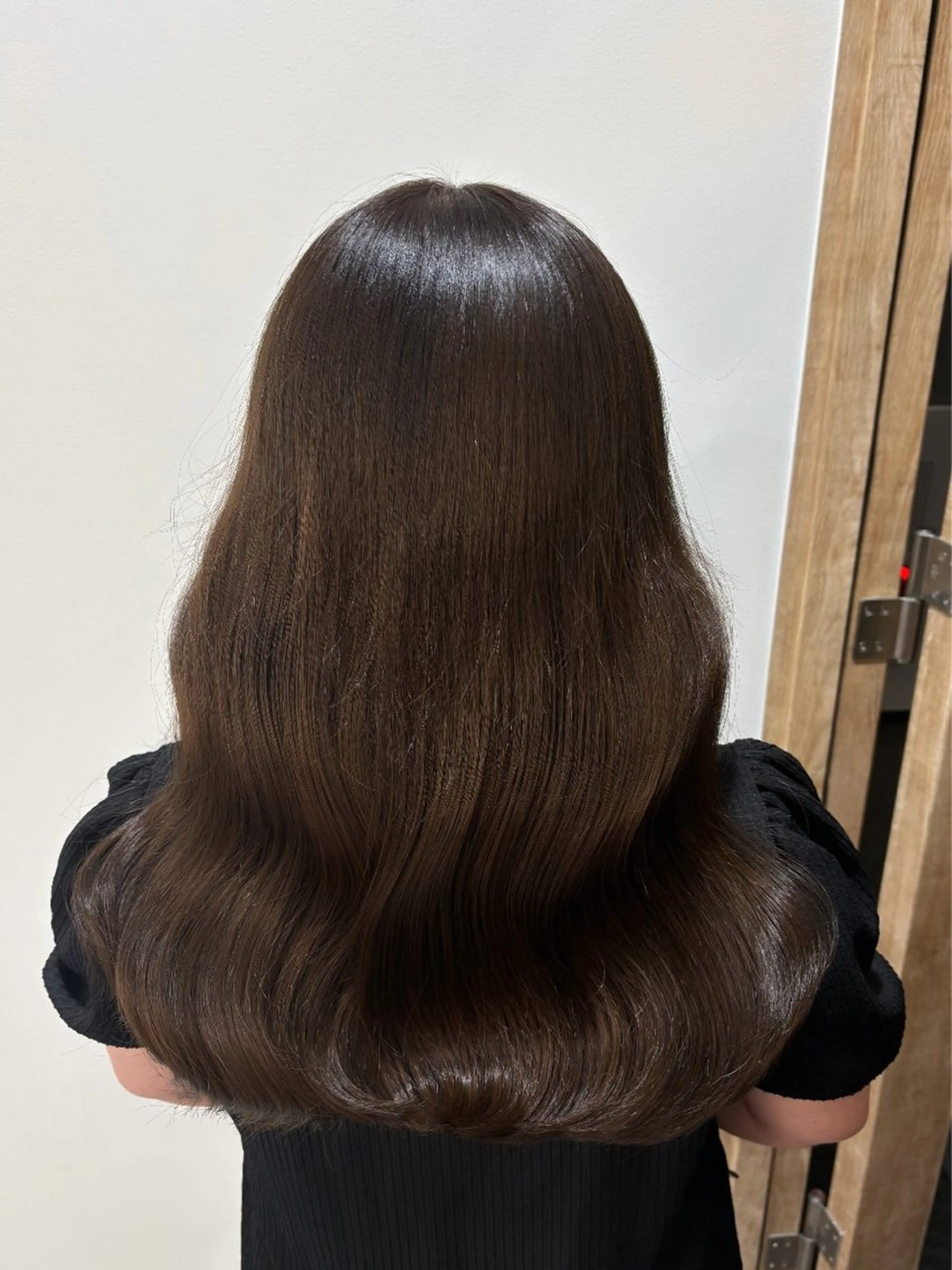 カット＋プレミアムカラー+ケラチントリートメント ¥7500の写真