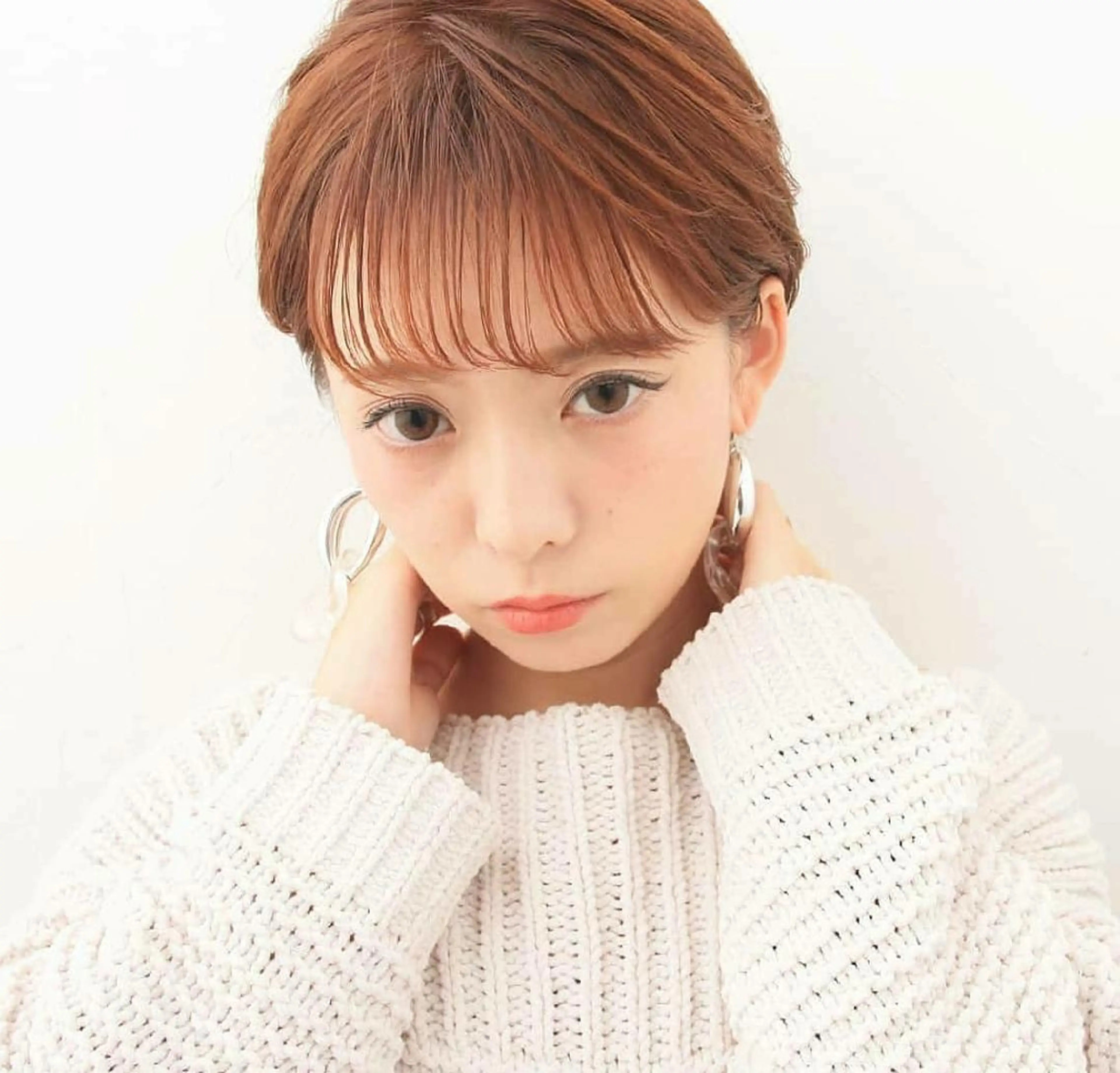 ショート カラー オレンジ ショートヘア 新生活応援★半額/ 25歳以下　“内間”のヘアスタイル