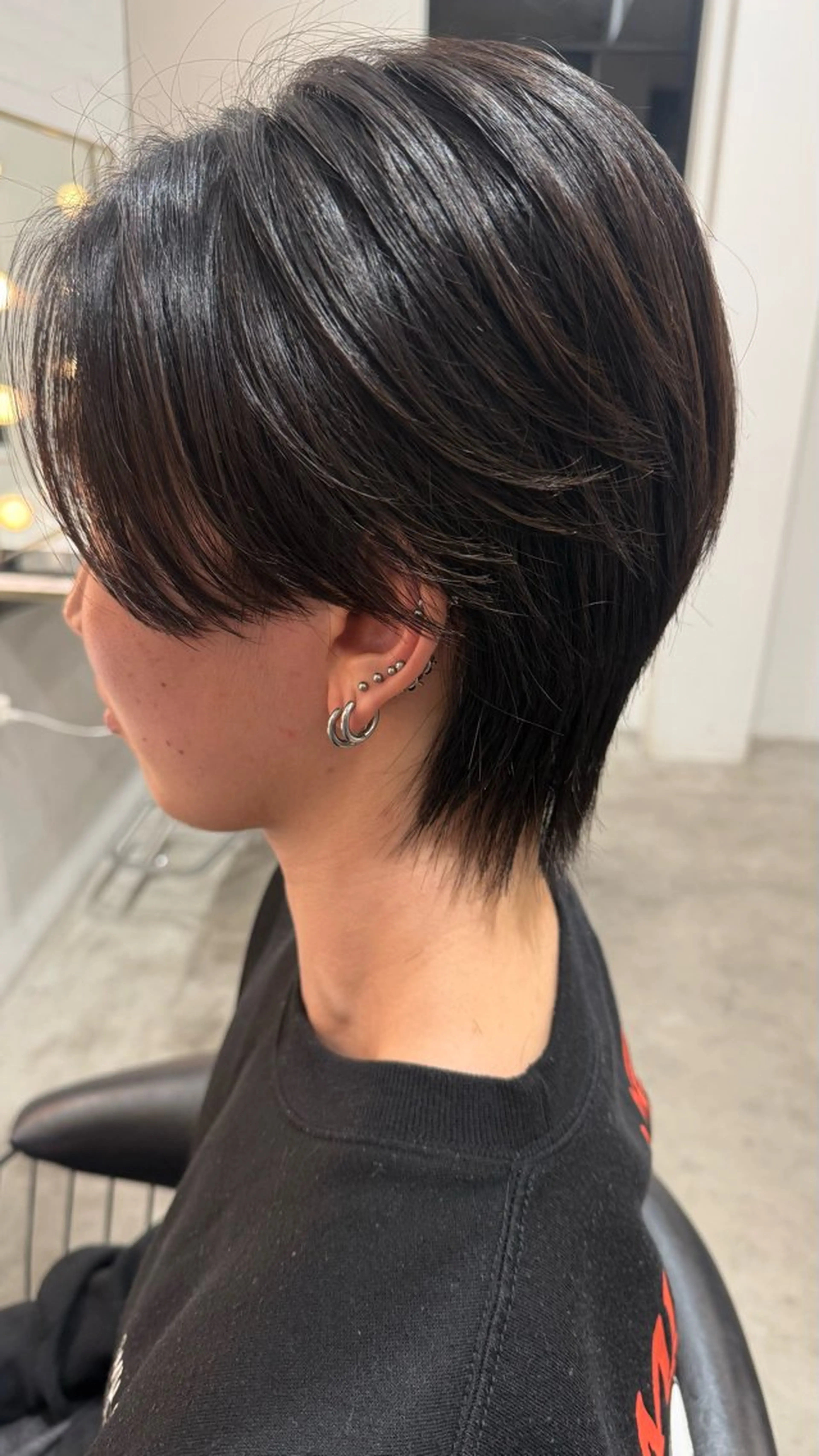 メンズカット＋曲がる縮毛矯正の写真