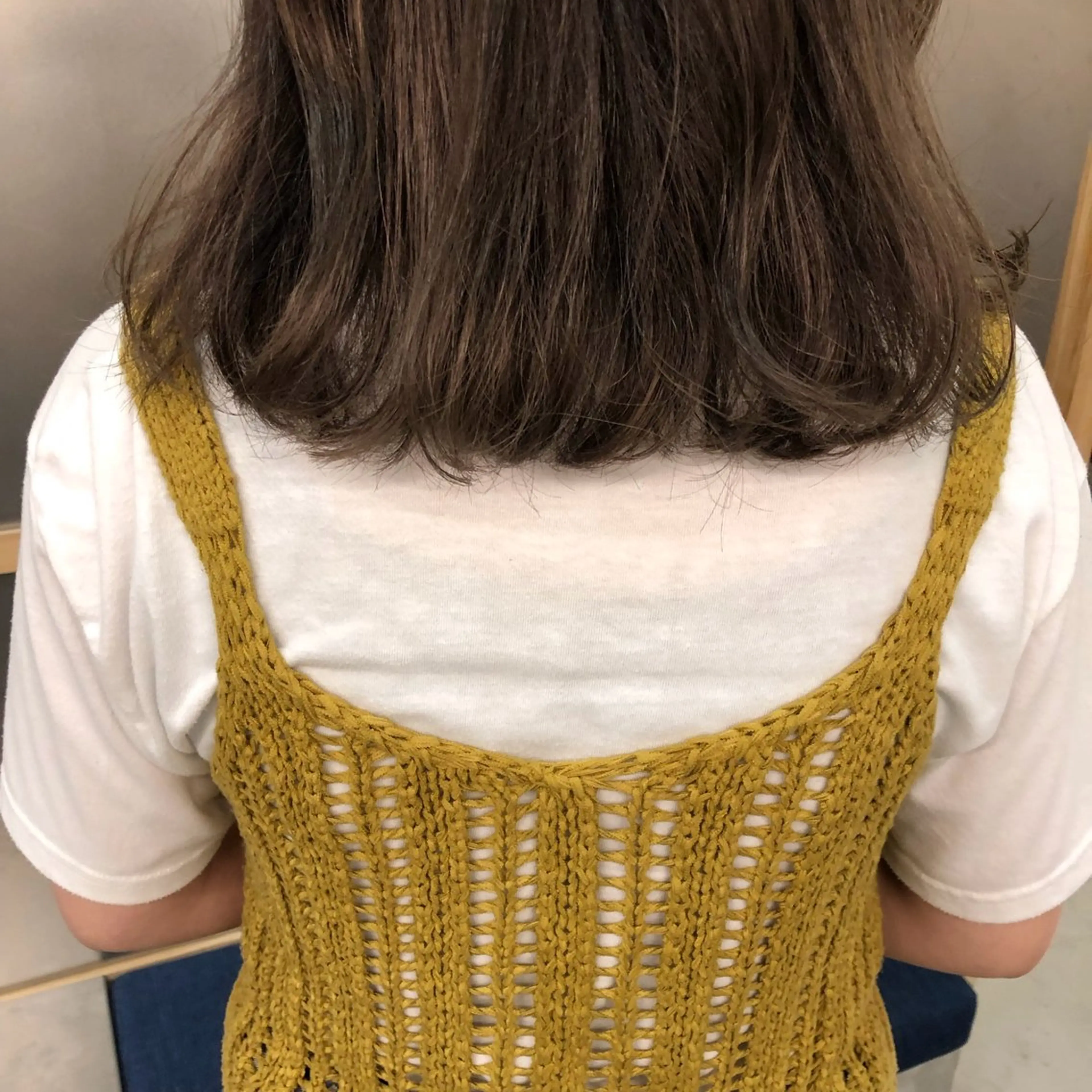 ミディアム カラー 透明感カラー 伊藤 由季のヘアスタイル