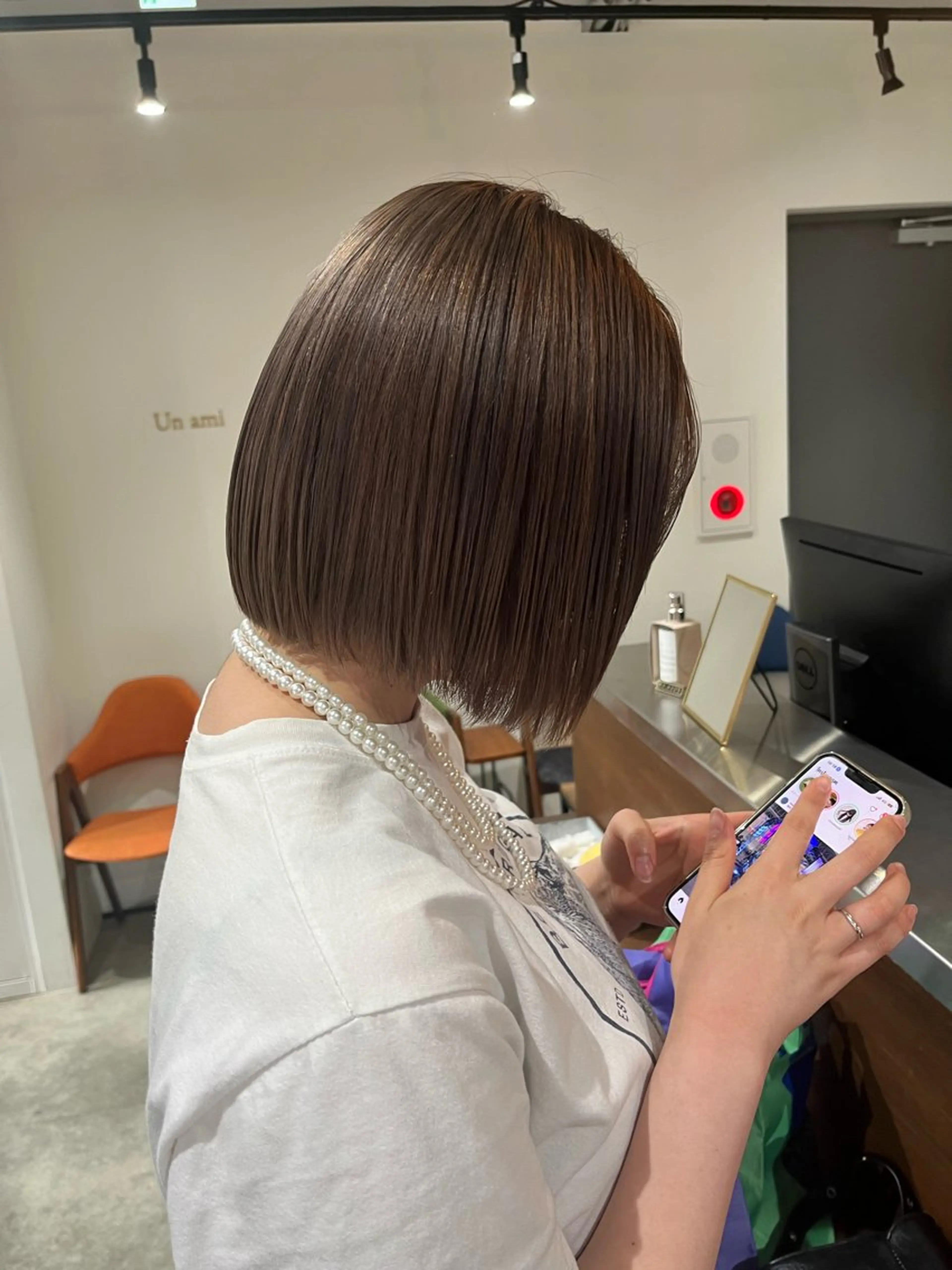 ショート 渡邊 百咲のヘアスタイル