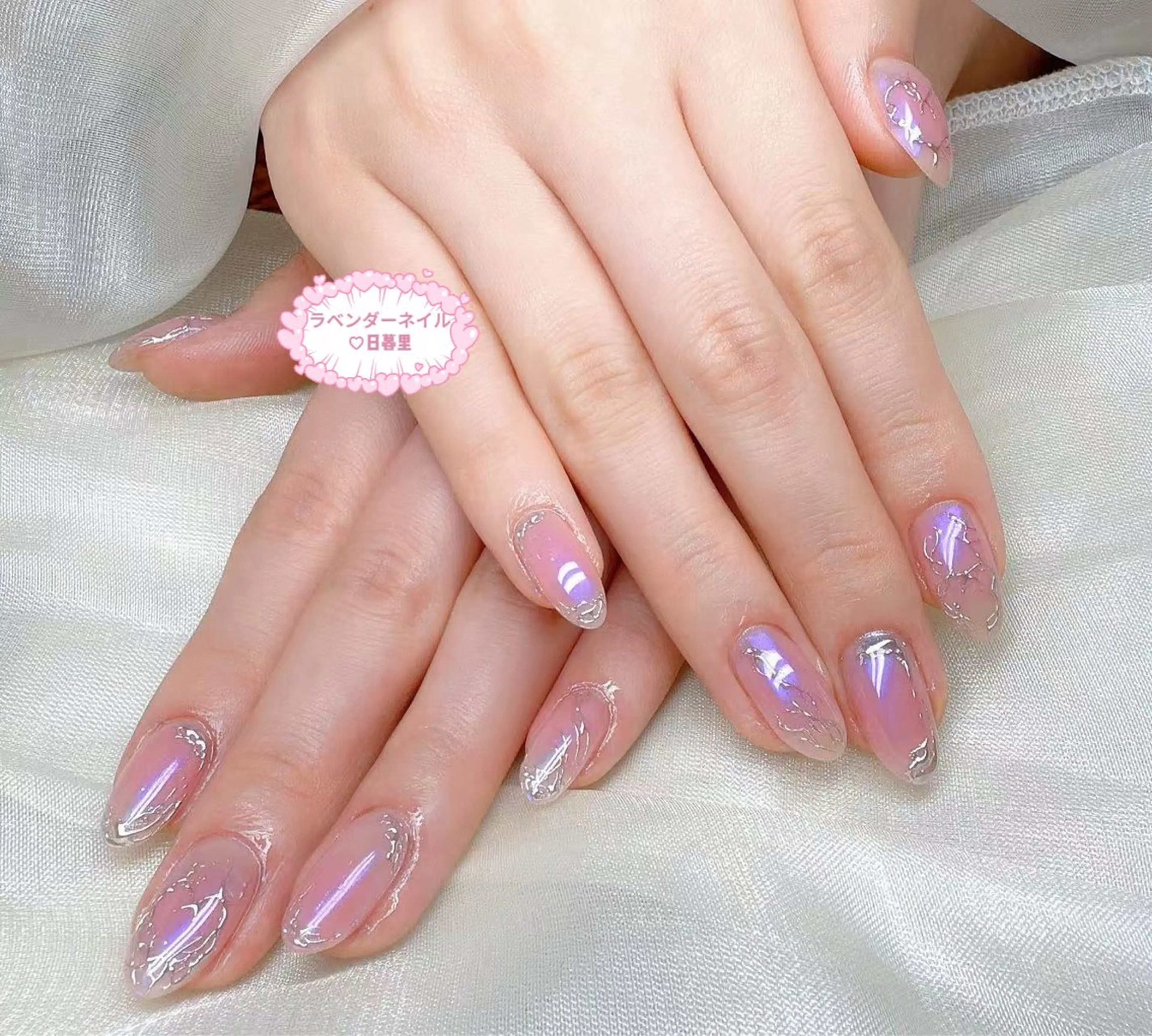 ネイル 日暮里2 lavenderのネイルデザイン