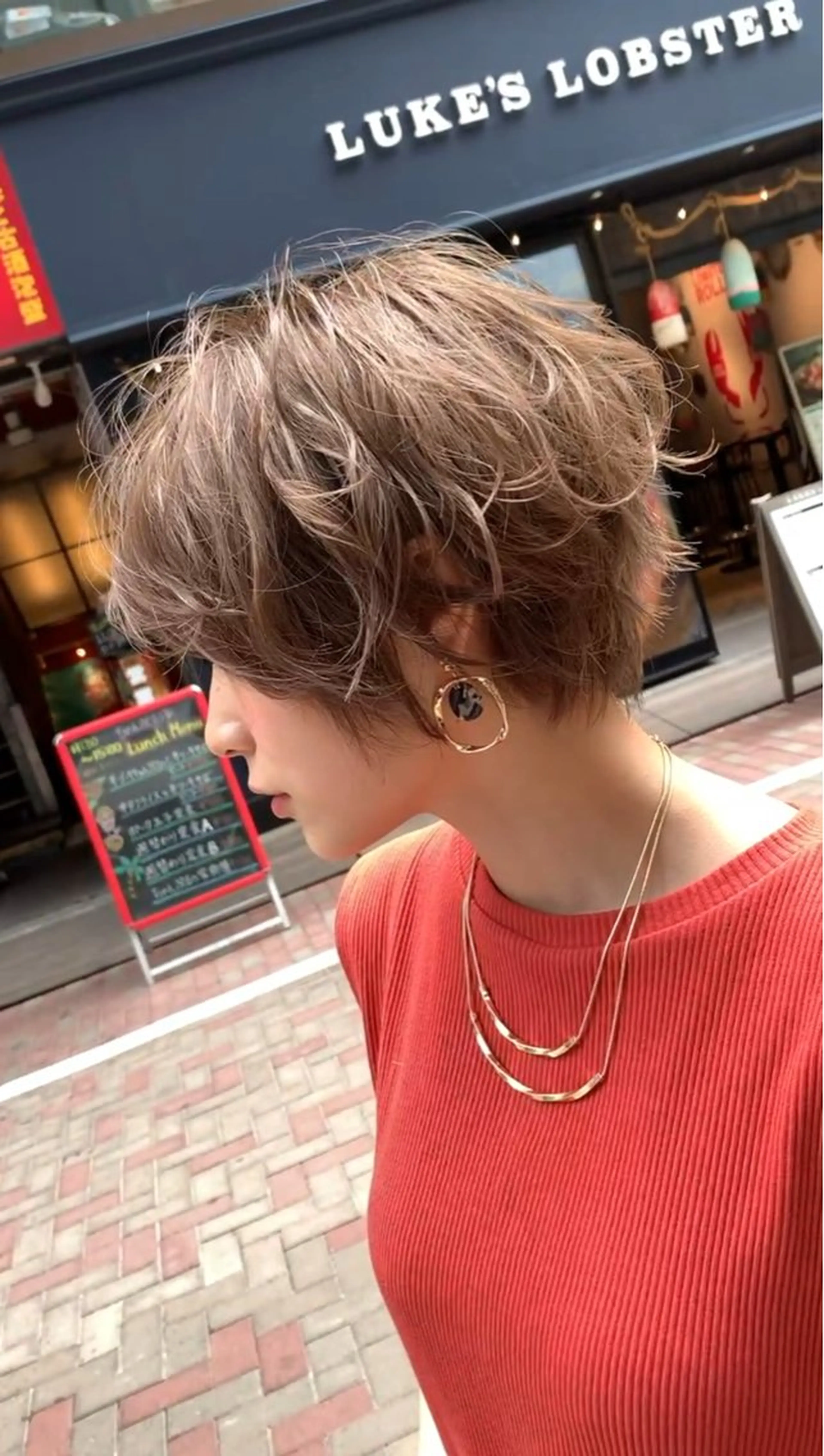 ショート パーマ お悩み解決ひし形 ショート✂️　イガワのヘアスタイル