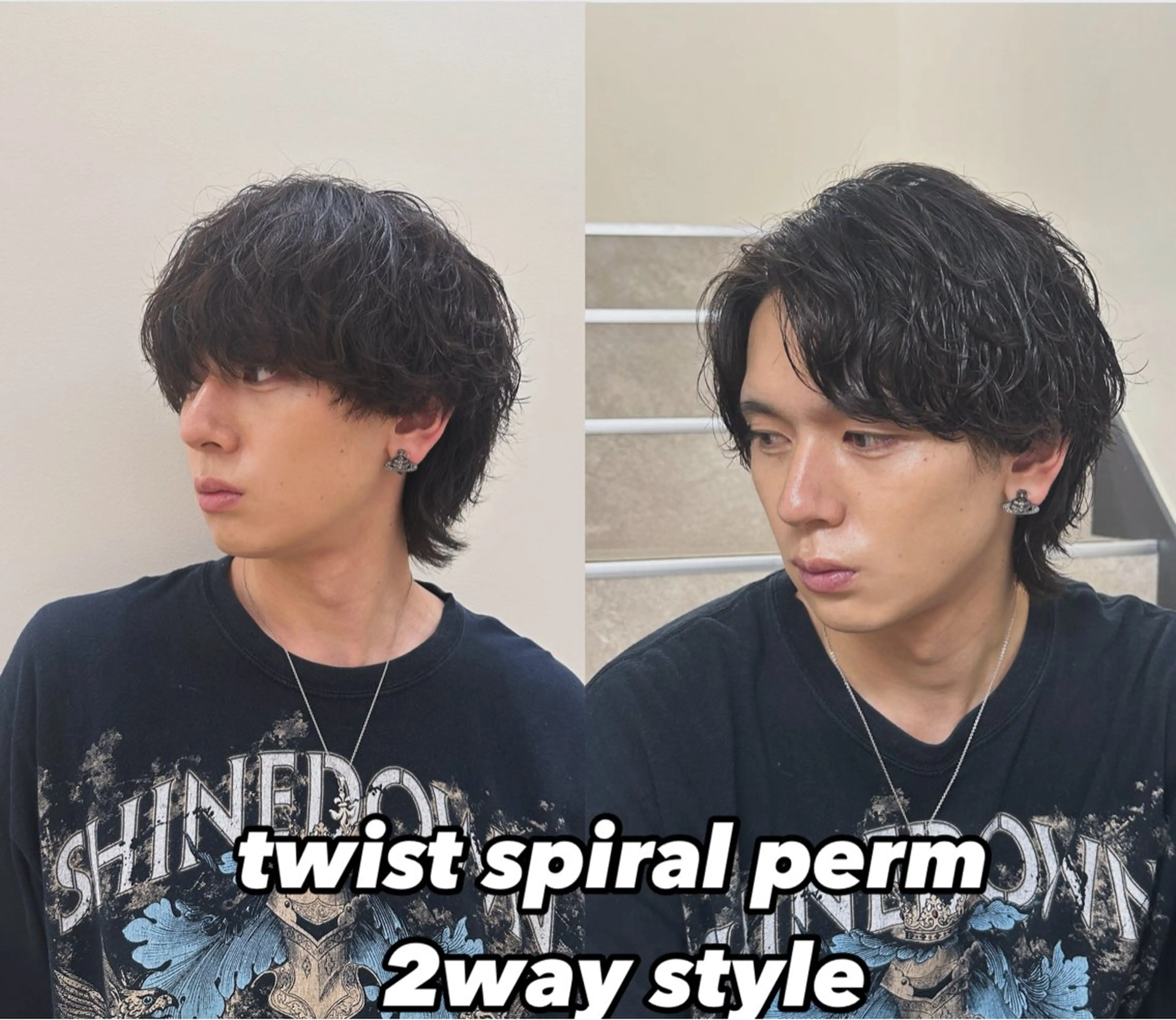 パーマ メンズ メンズパーマ ツイストスパイラルパーマ スパイラルパーマ パーマ 松田 潤平／メンズ特化のヘアスタイル