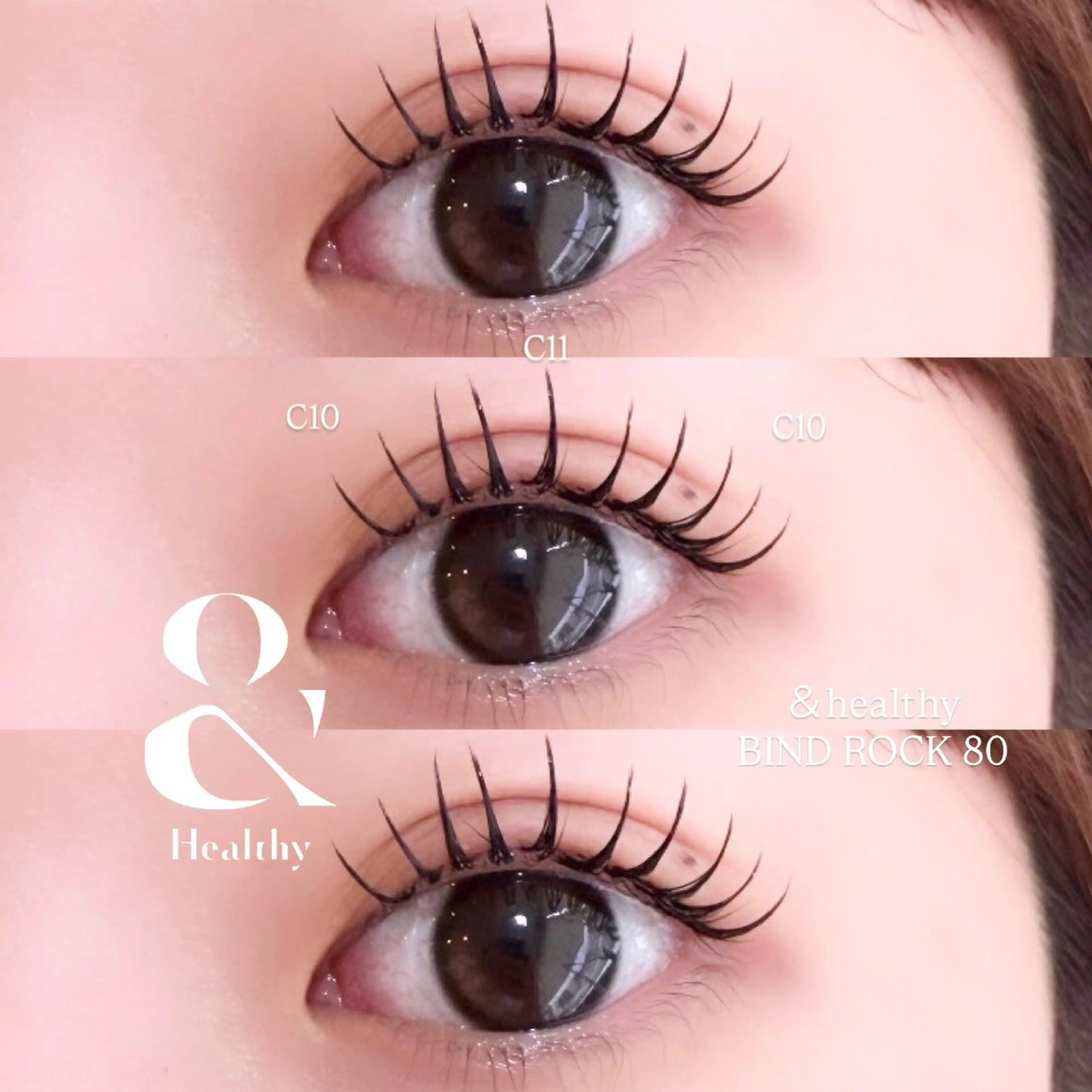 マツエク・マツパ バインドロック マツエク 千島 里歩のマツエク・マツパデザイン