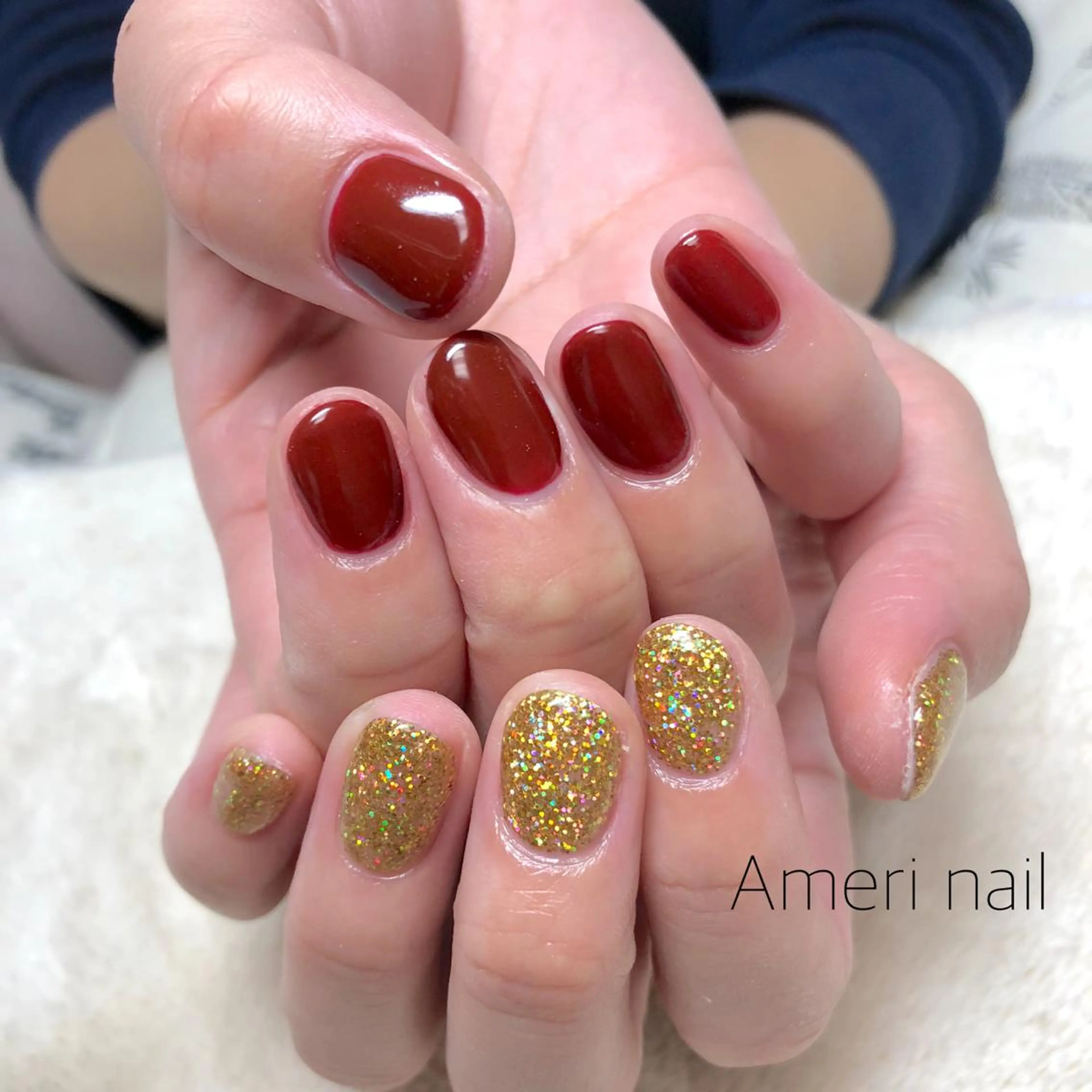 ネイル ハンドネイル Ameri nail /UKIのネイルデザイン