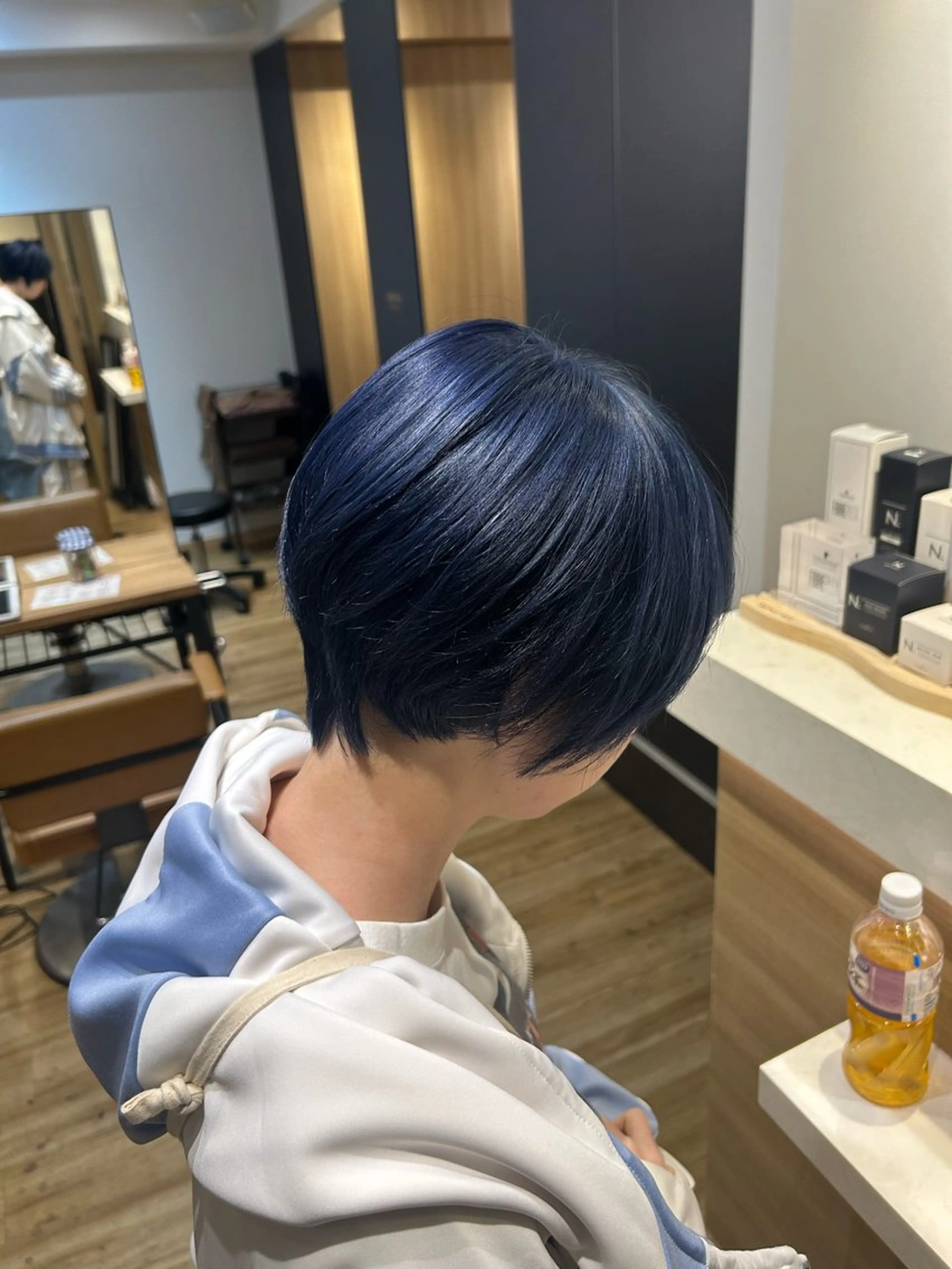 ショート カラー ヘアカラー 🍒艶髪✨ 秋冬🍒モテヘアー✨のヘアスタイル