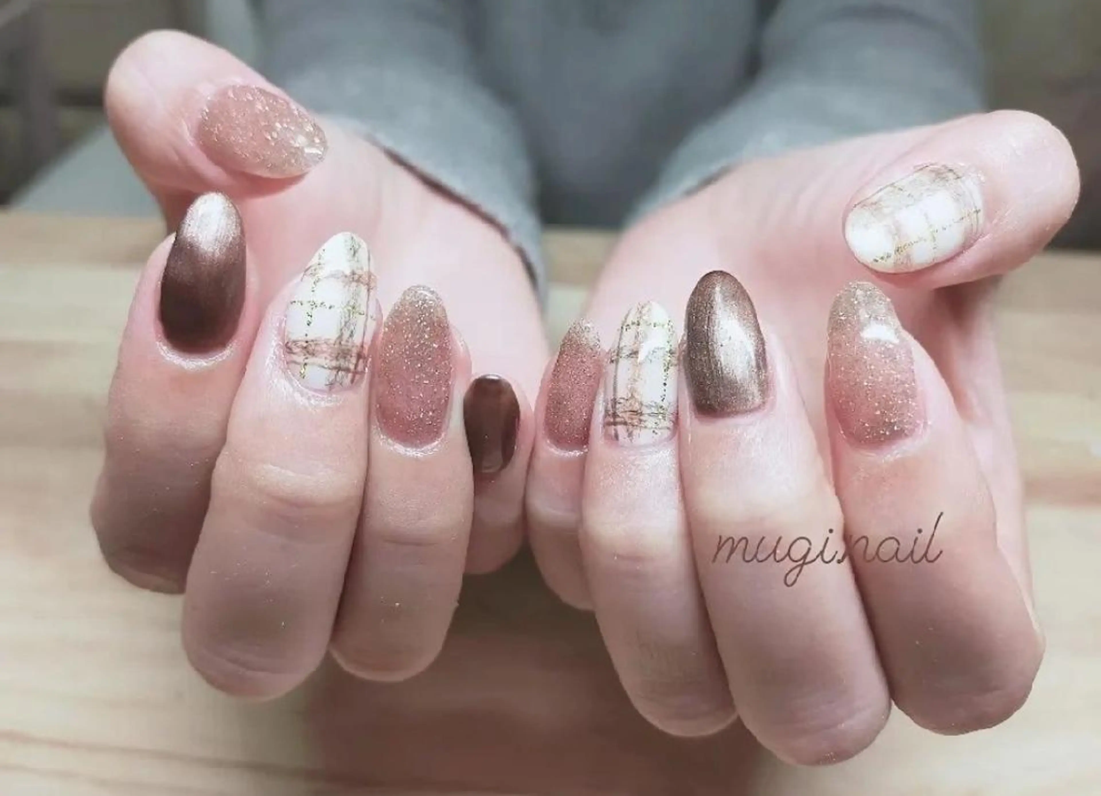 ネイル Lulu nail salon 南堀江店所属・西村 あやかのネイルデザイン