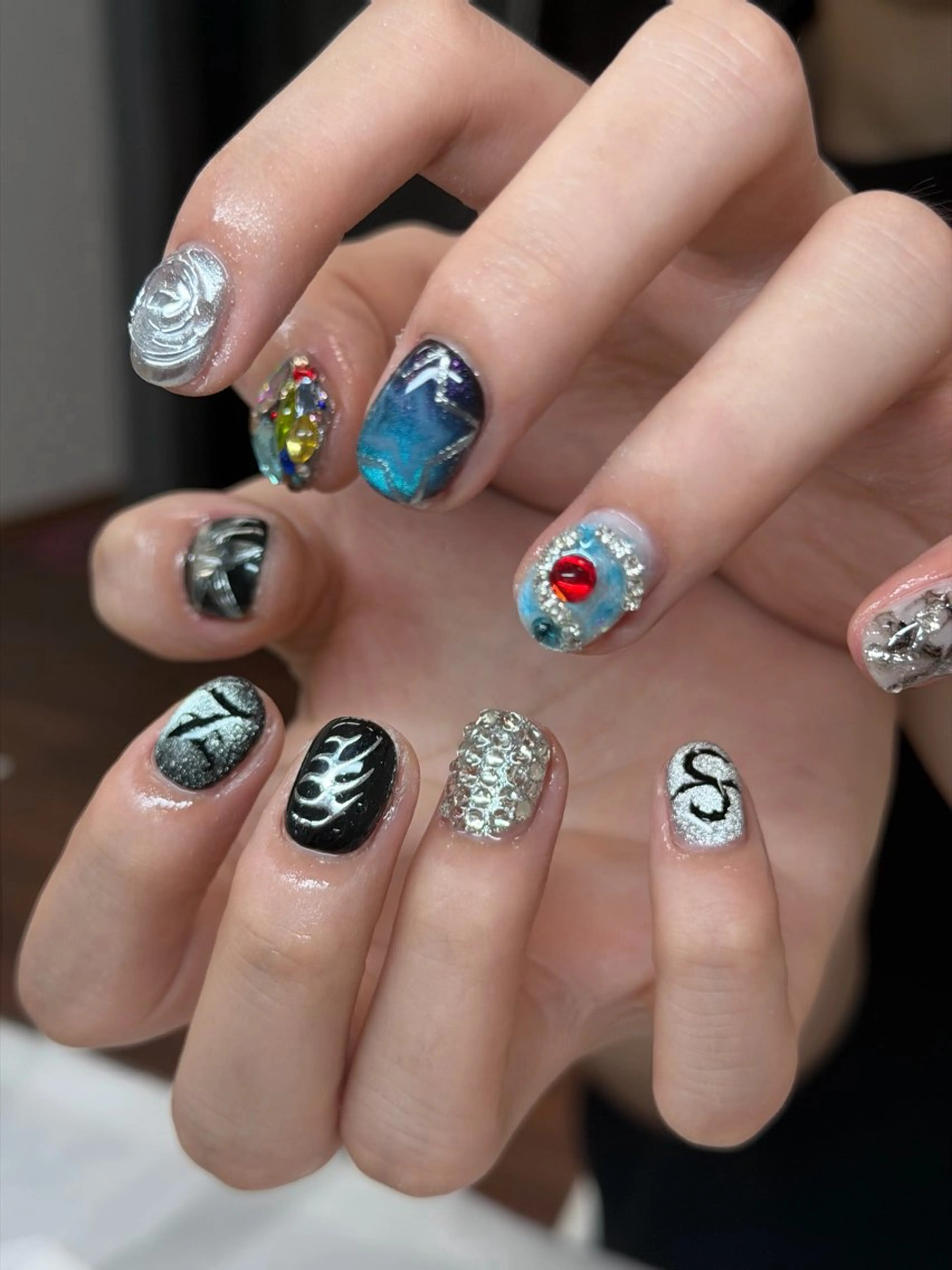 ネイル メンズネイル ハンドネイル U.m nail salonのネイルデザイン