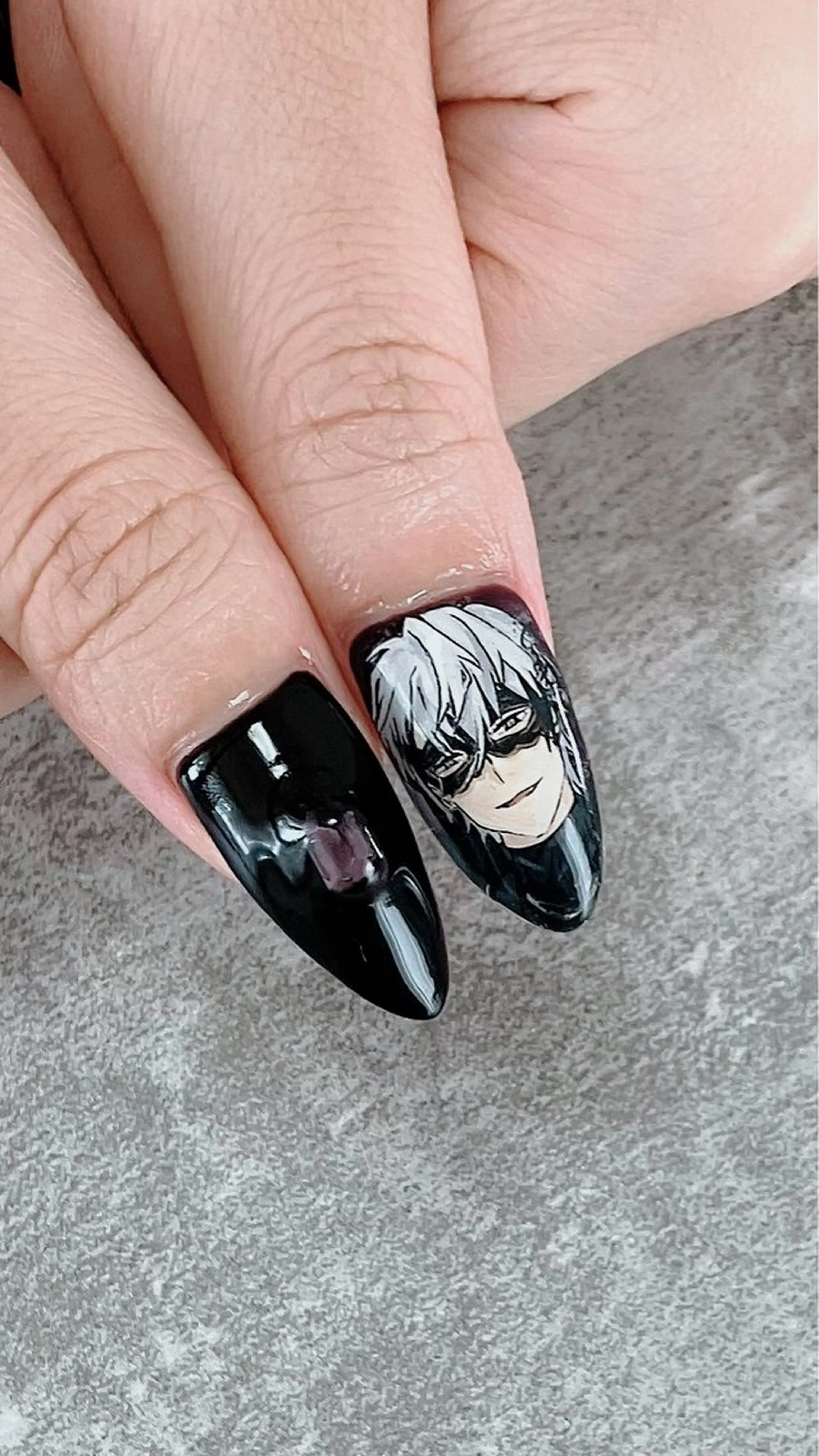 ネイル ハンドネイル ハンドケア shino🌟 痛ネイルのネイルデザイン