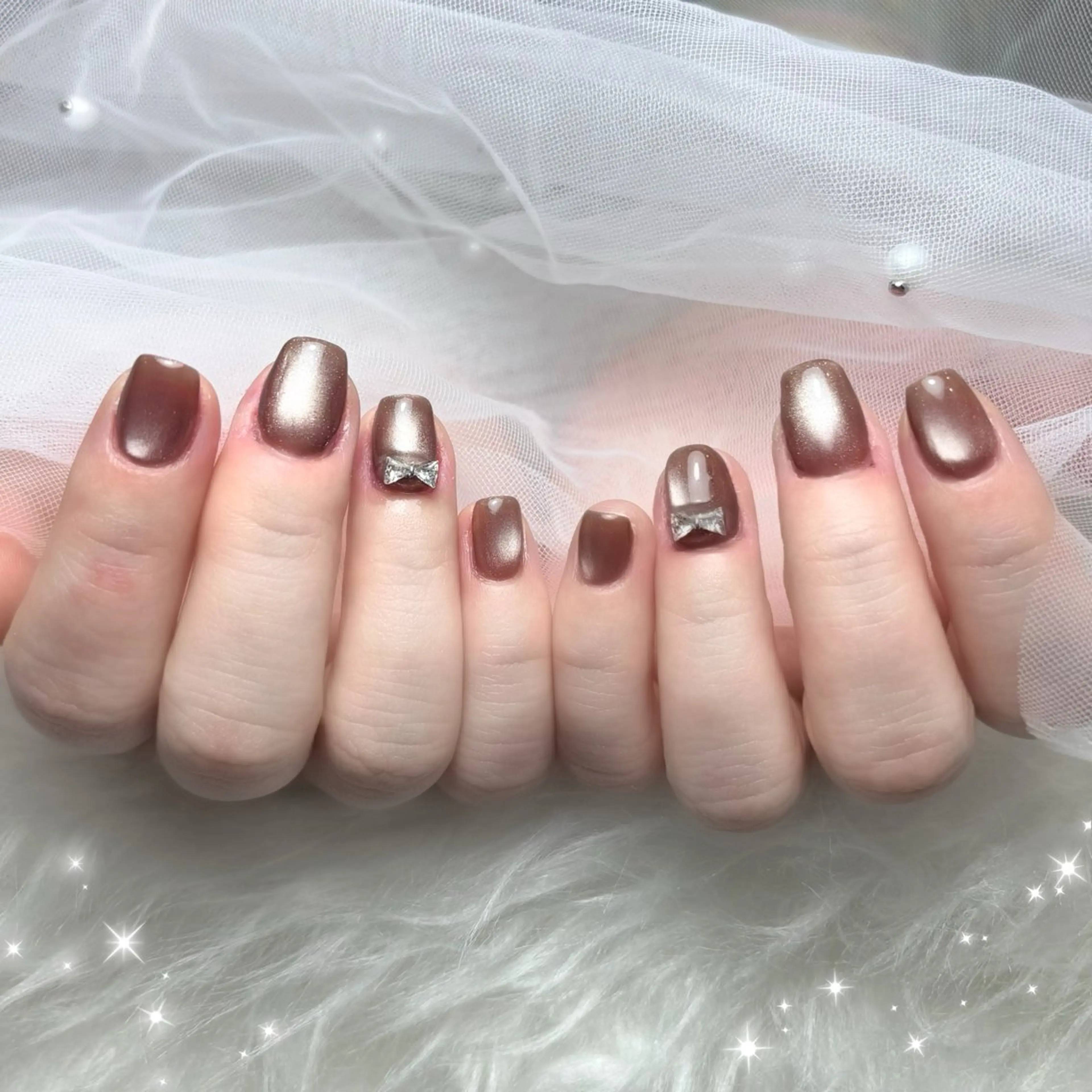 ネイル リボン Sonyo nail 🎀sakura🎀のネイルデザイン