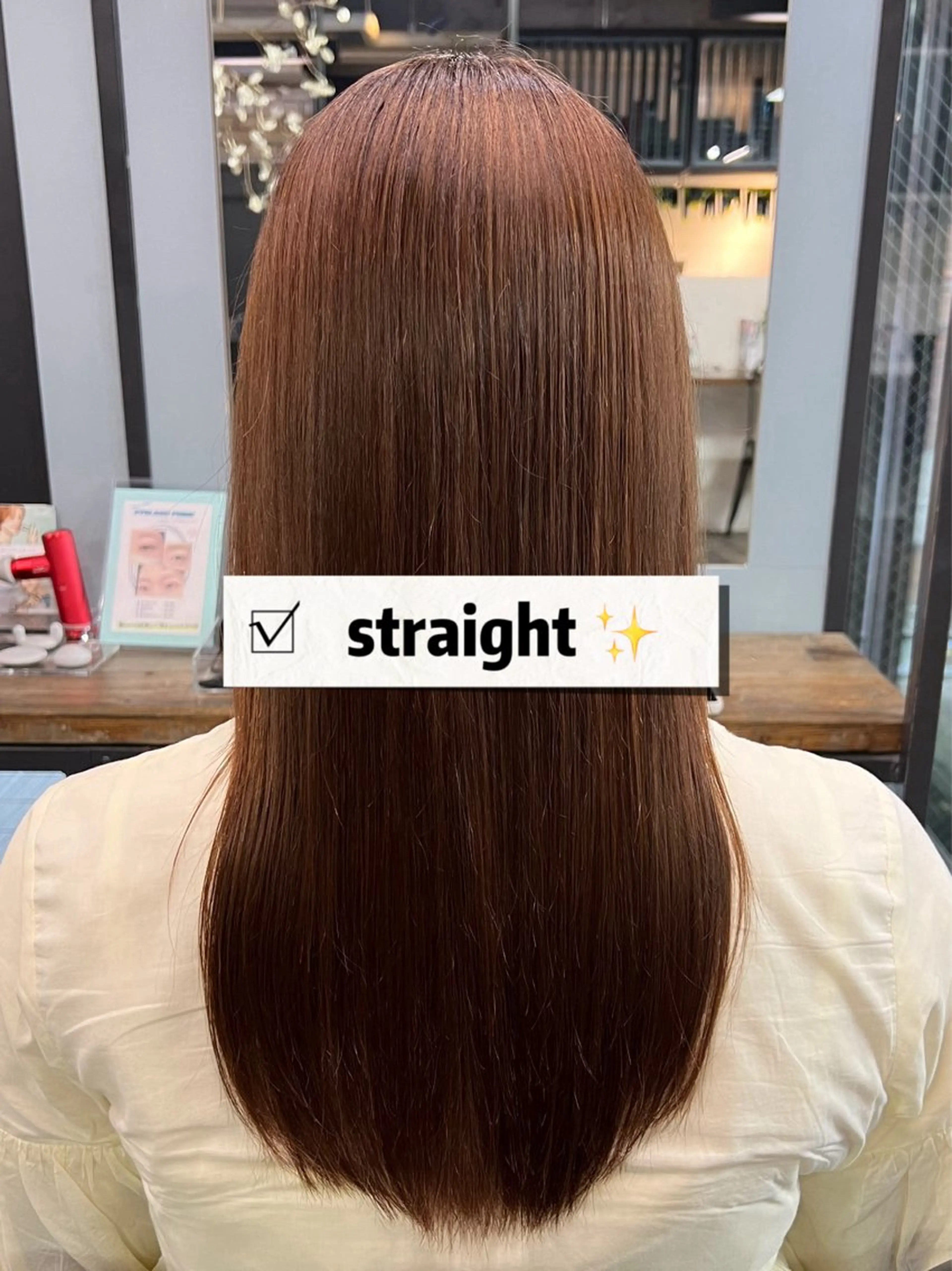 ロング 髪質改善 縮毛矯正 💘札幌クロスパーマ 髪質改善💘rinaのヘアスタイル