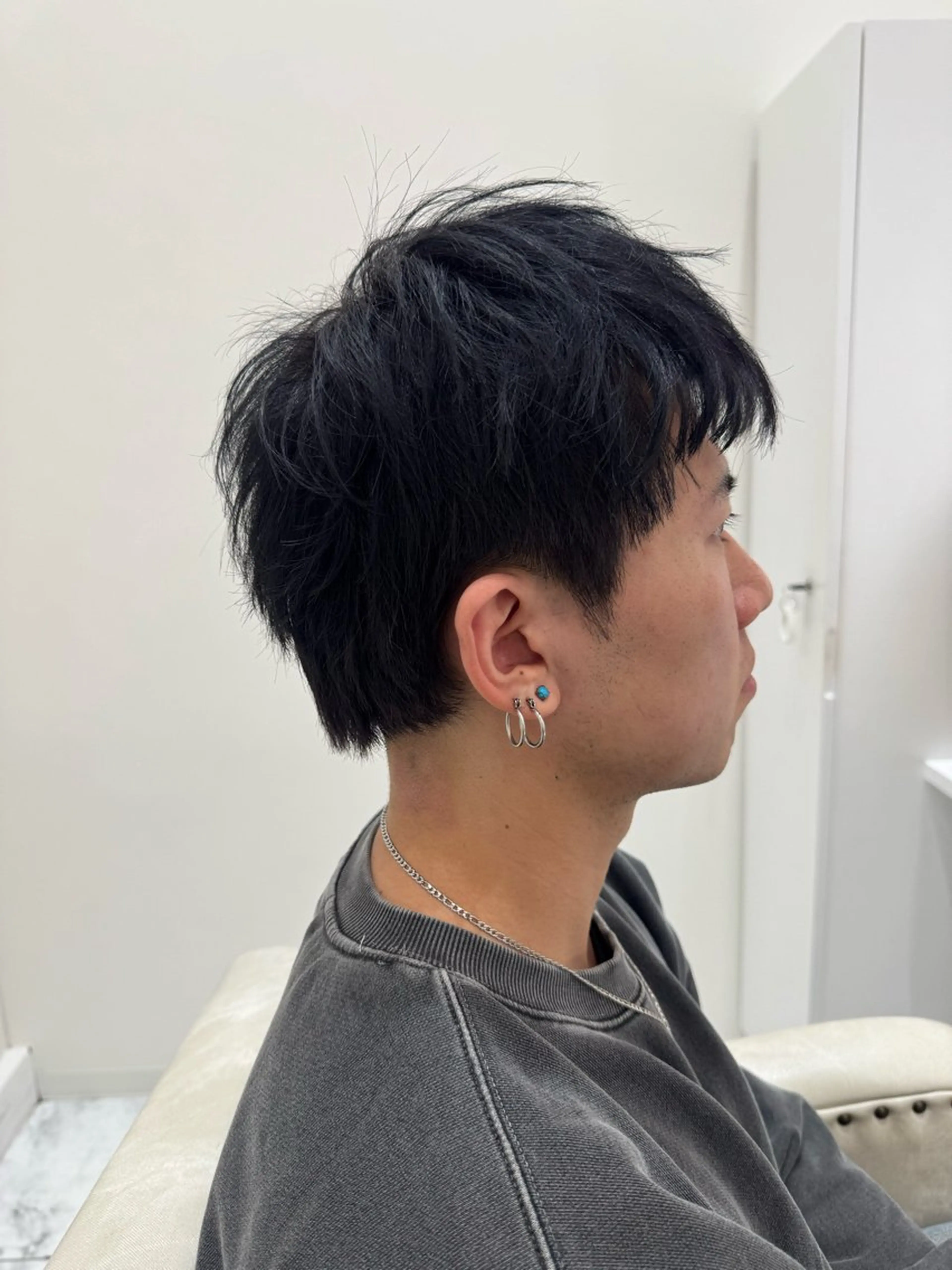 ショート ✨髪質改善美髪×🩵 艶透明感カラータイガのヘアスタイル