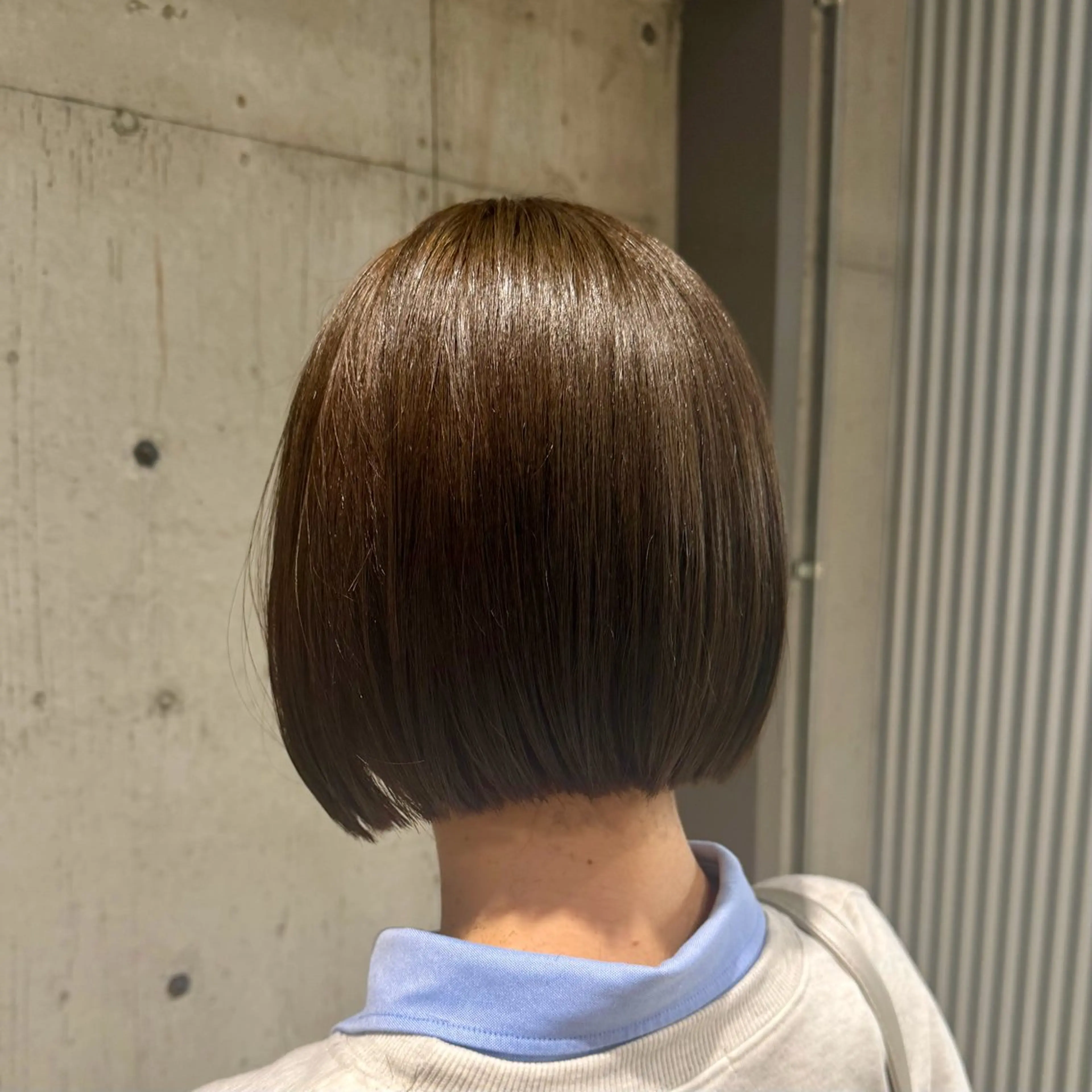 ミディアム カラー ヘアアレンジ カット ヘアカラー トリートメント ボブ×透明感カラー 特化・リクト💥のヘアスタイル