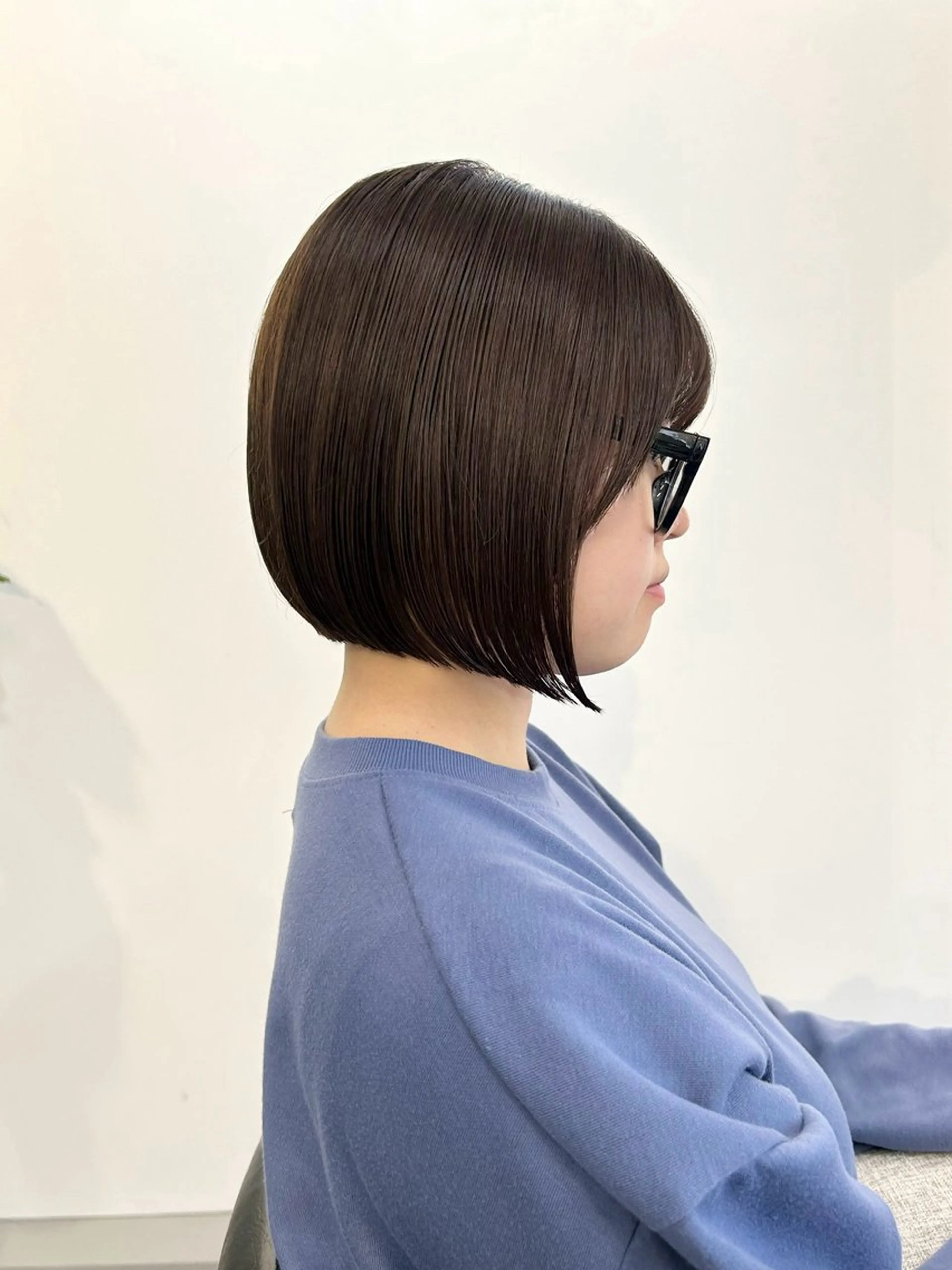 ショート カラー グレージュ ボブ ❤️ショートカット ・顔周りカット❤️のヘアスタイル