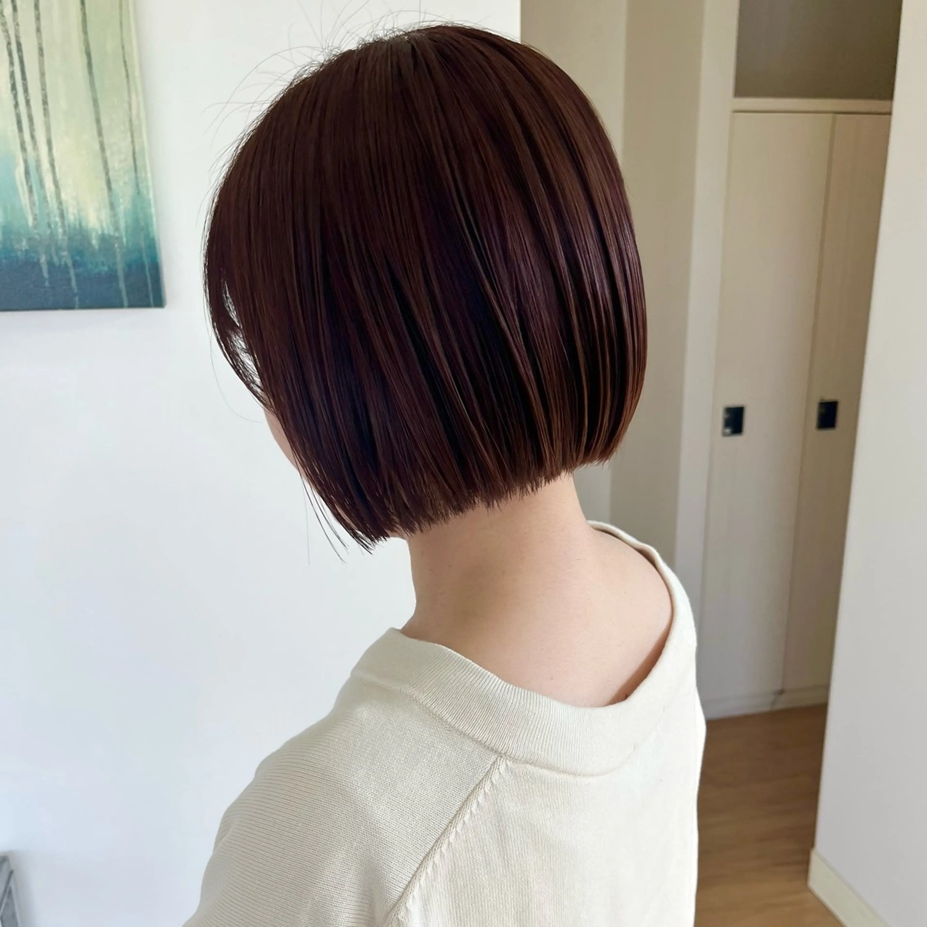 宮成 佳歩のヘアスタイル