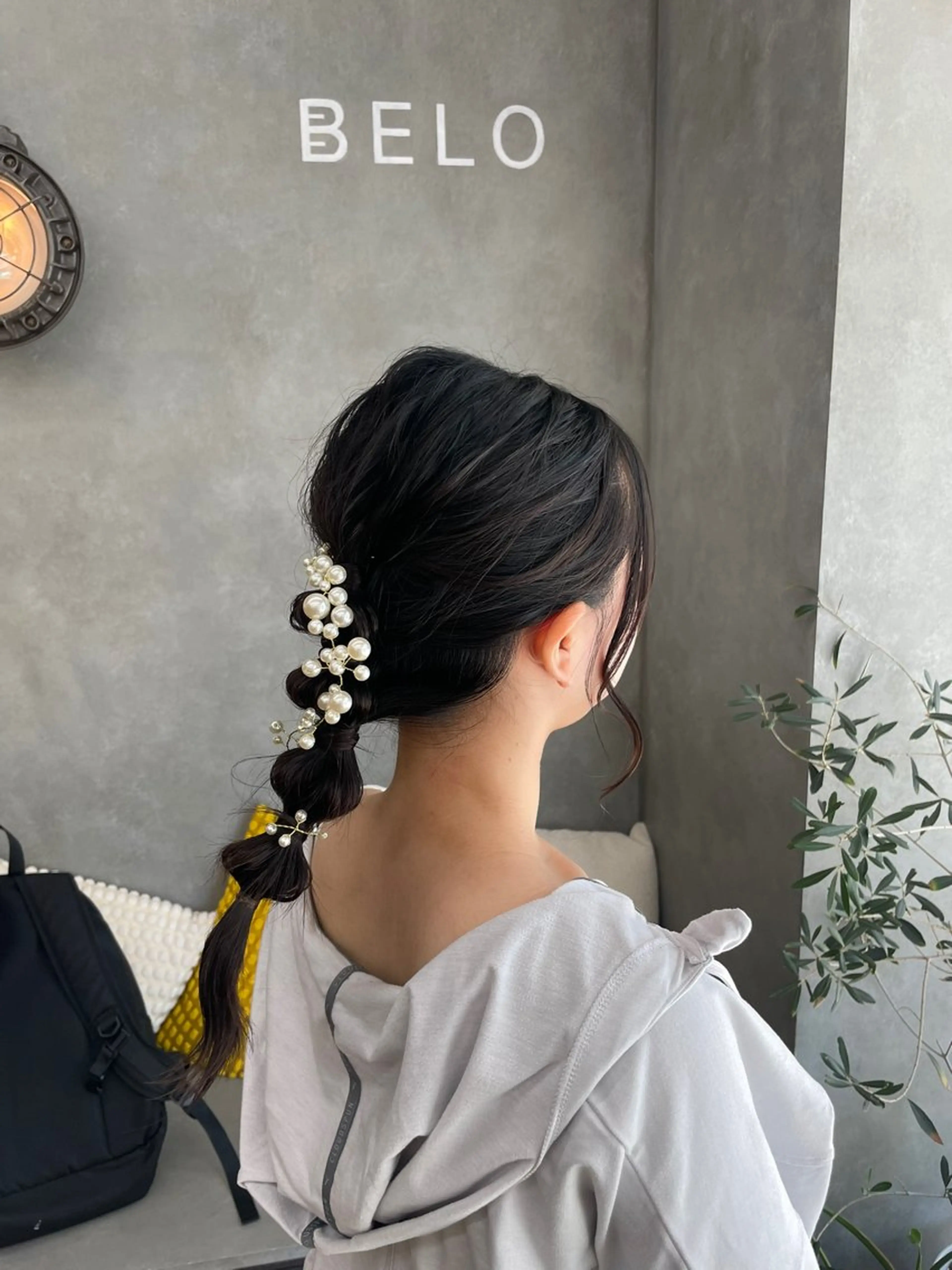 ヘアセット BELO OSAKA カエデのヘアスタイル