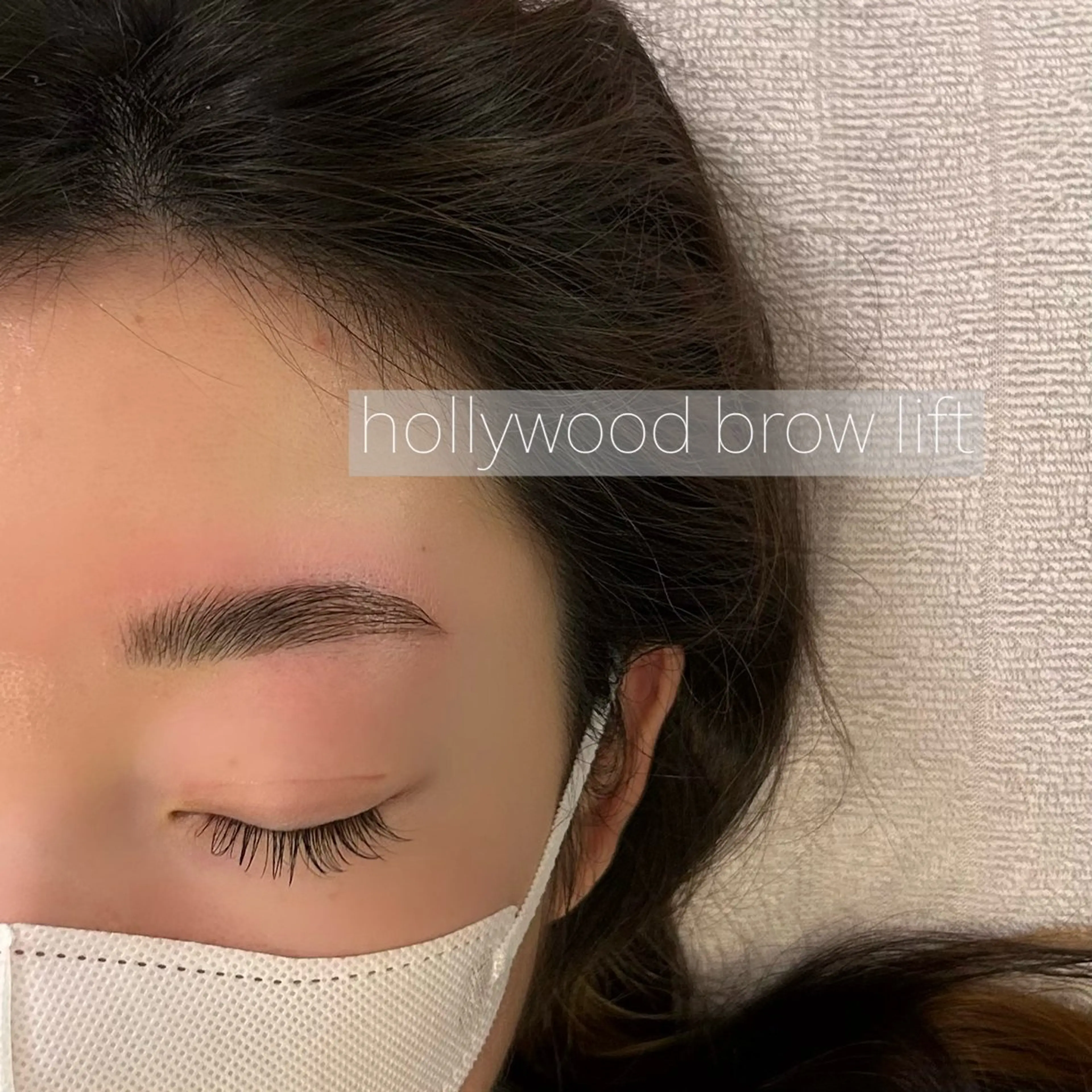アイブロウ ハリウッドブロウリフト 吉祥寺kasumi 🌛eye/browのマツエク・マツパデザイン