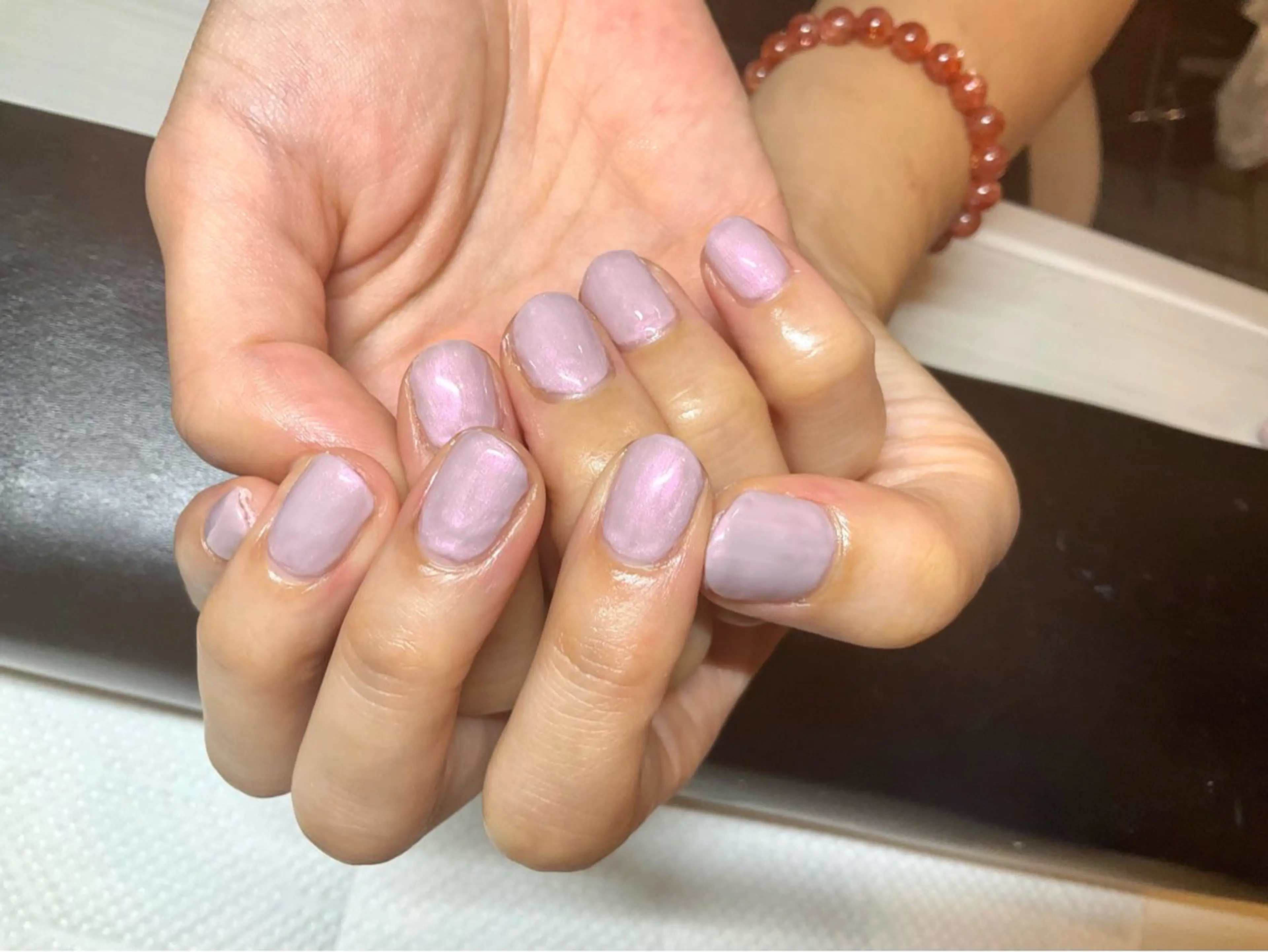 ネイル ジェルネイル ワンカラーネイル ハンドネイル ごとう れいこのネイルデザイン