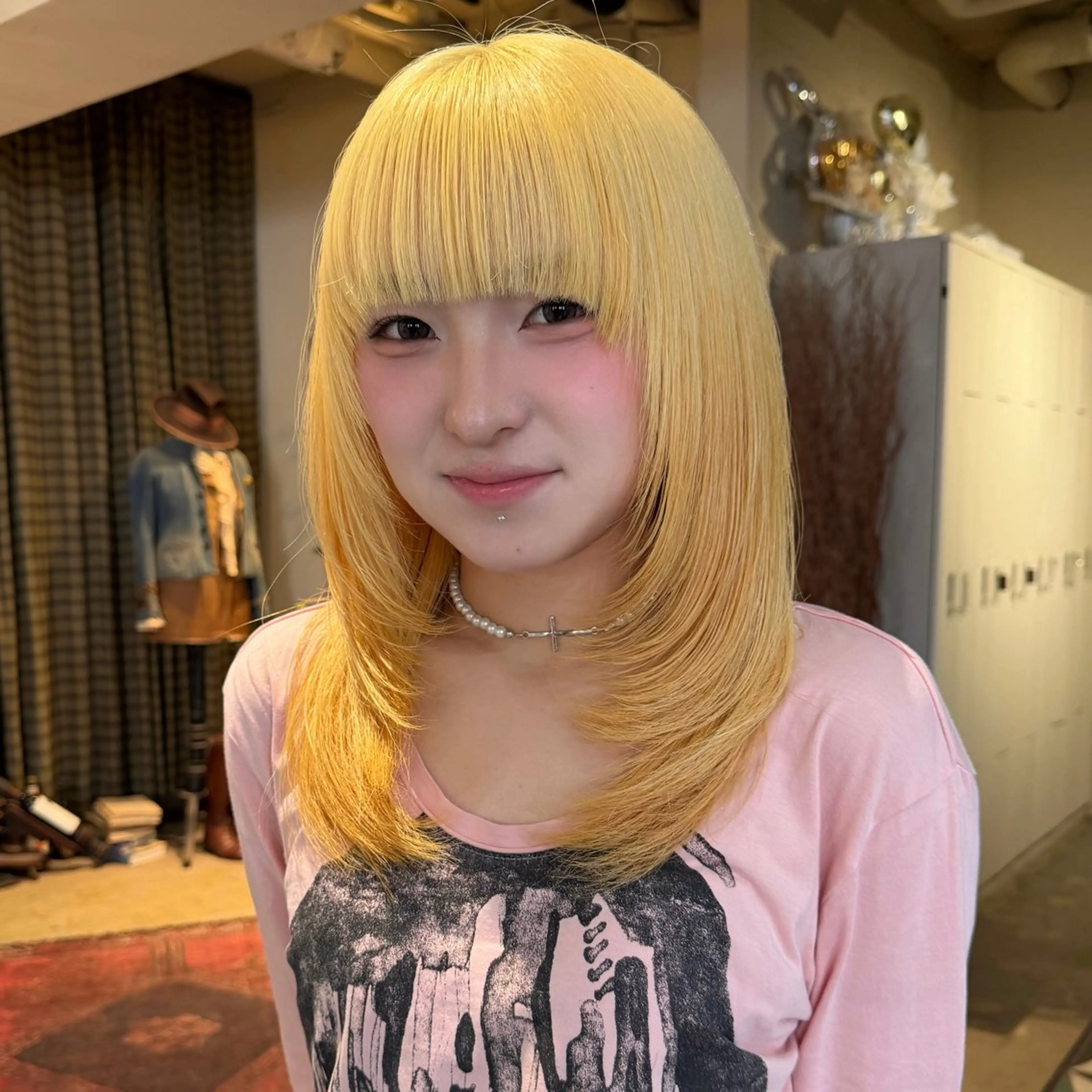 ミディアム カラー 🌿もりやま りりか🌿のヘアスタイル