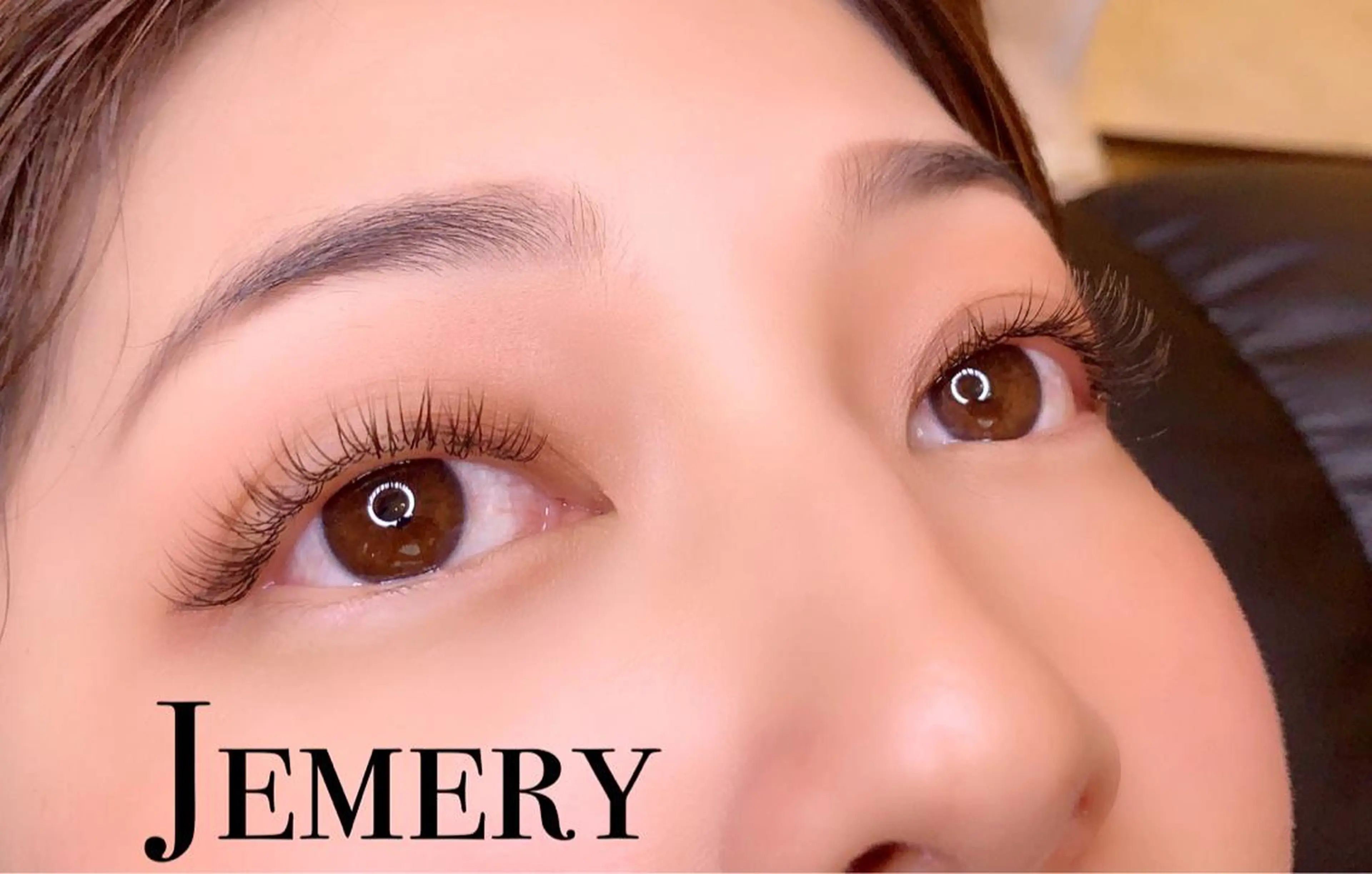 マツエク・マツパ カラーマツエク フラットラッシュ 💎 Jemery 💎のマツエク・マツパデザイン