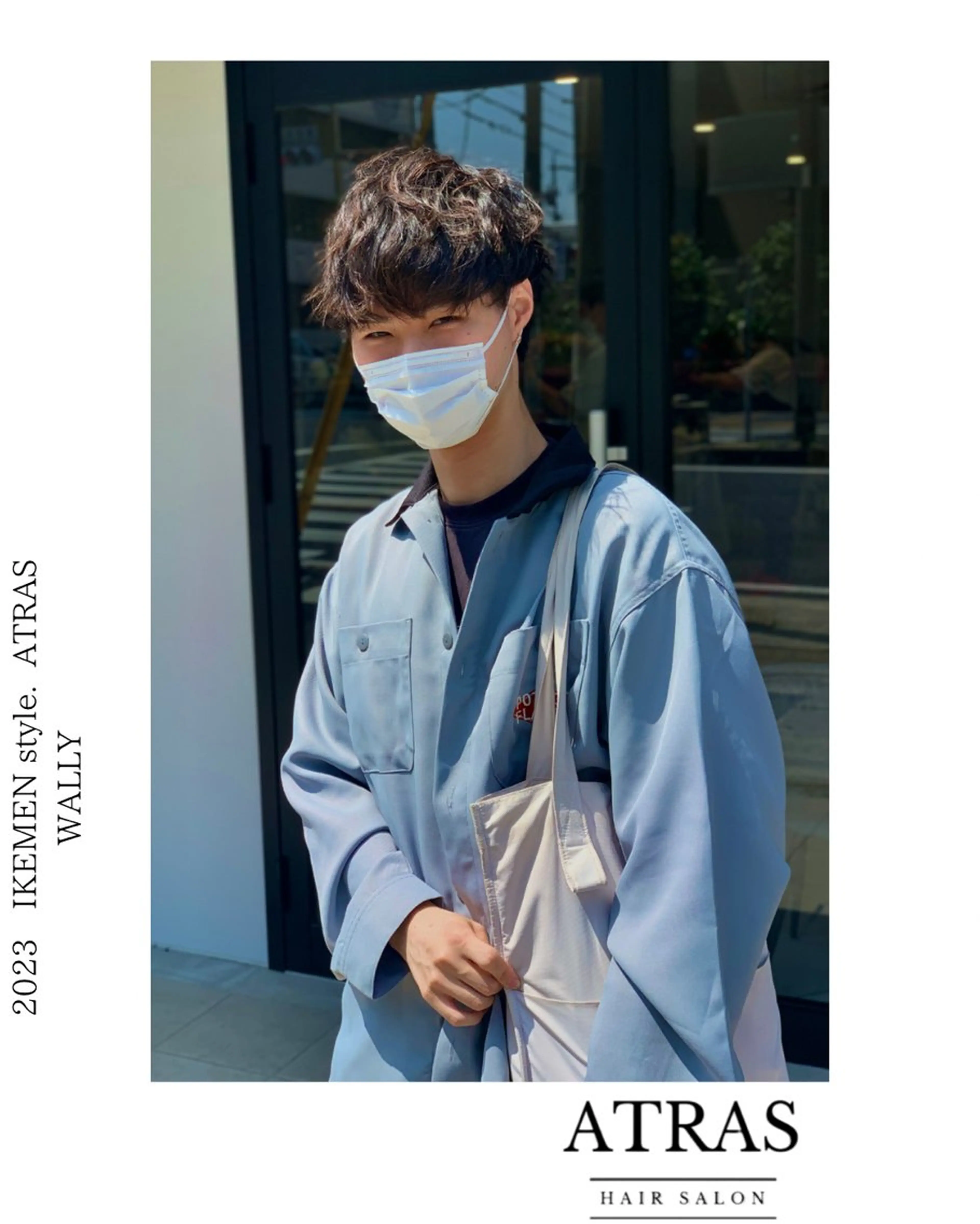 パーマ メンズ ATRAS所属・パーマエキスパート 🧑‍🦱WALLYのヘアスタイル