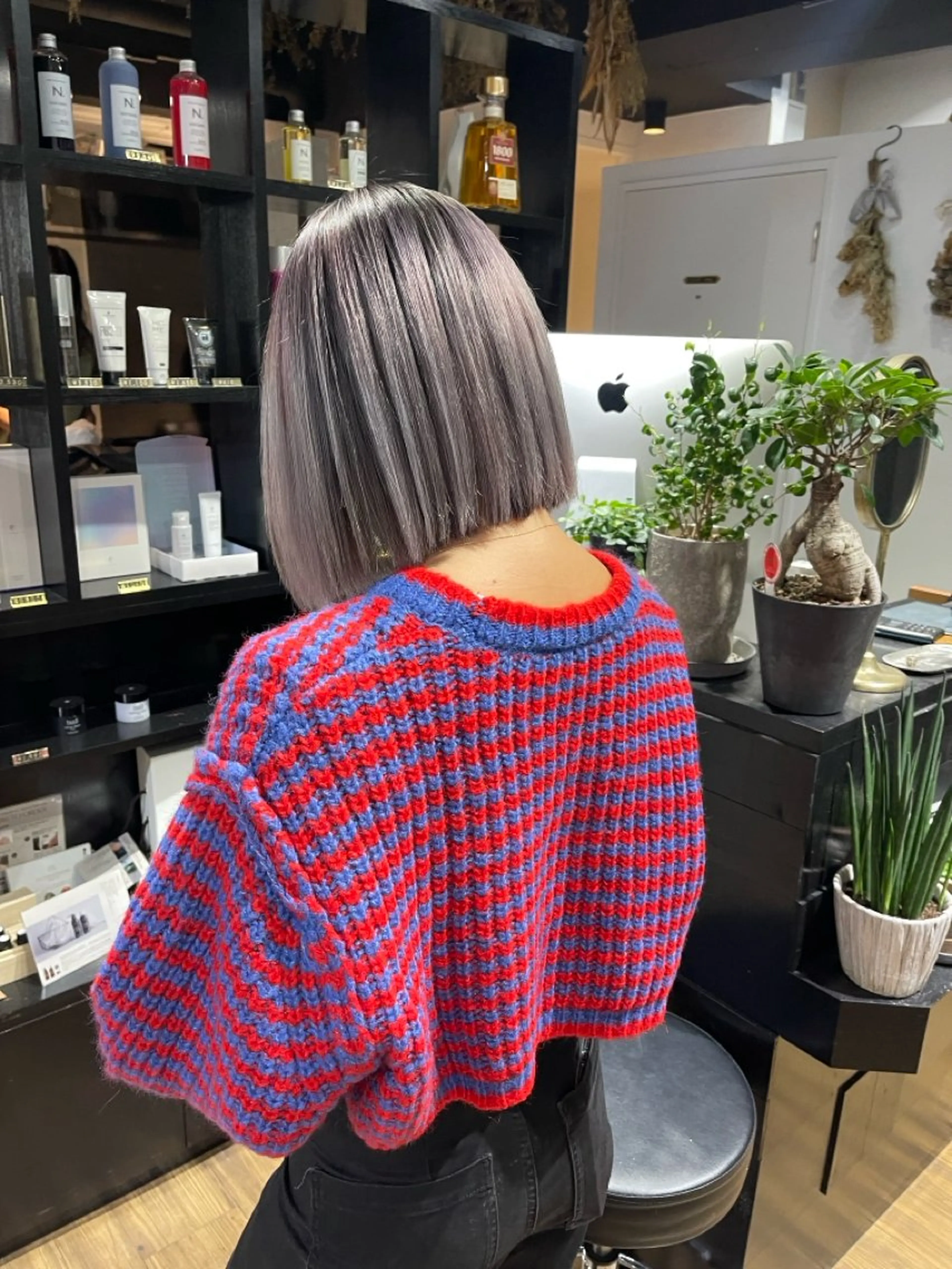 カラー ヘアカラー トリートメント ブリーチ✨ハイライト メンズヘア/アヤノのヘアスタイル