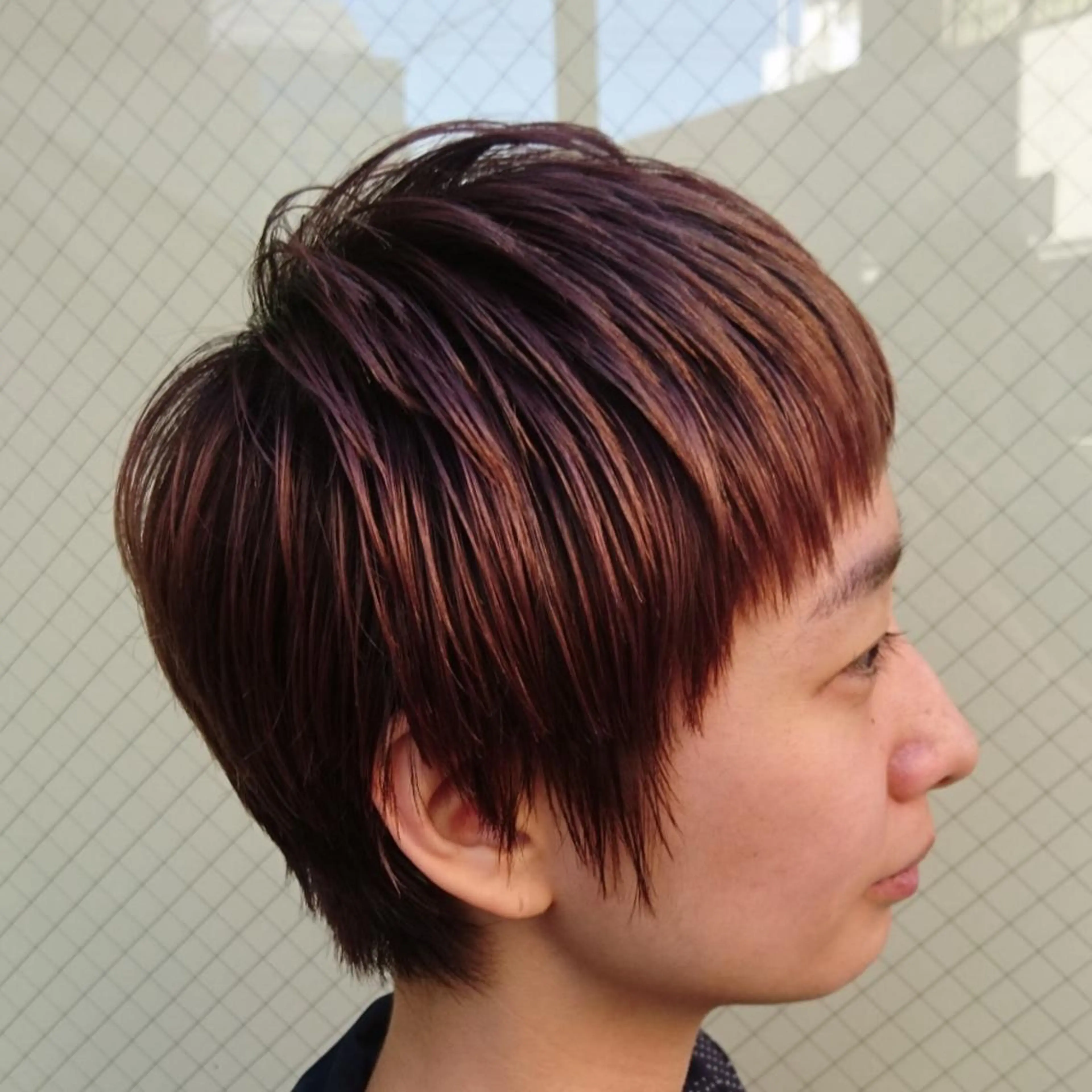 ショート レイヤーカット ショートヘア ウルフカット カット 社内カット講師・店長 菅原賢一のヘアスタイル