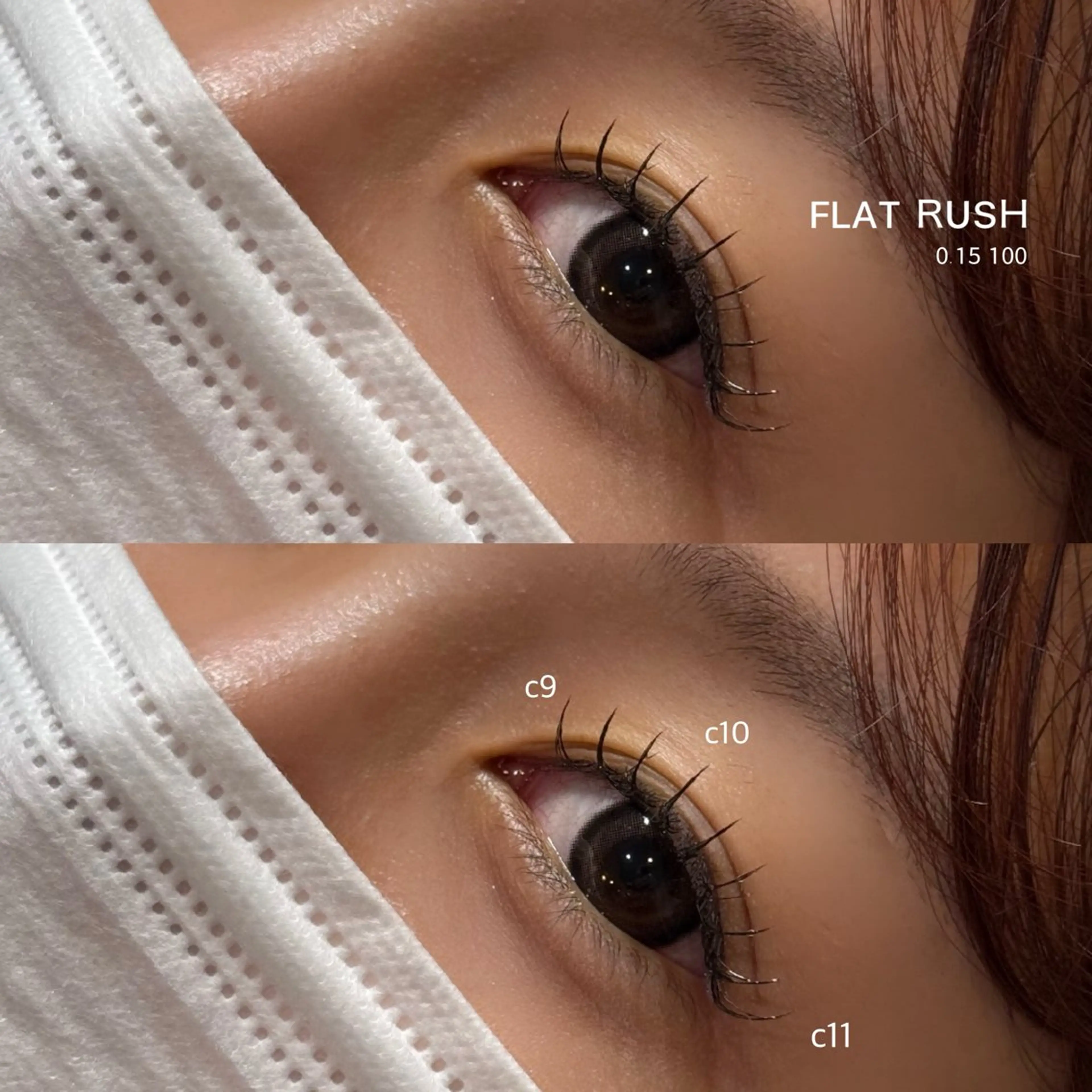 マツエク・マツパ マツエク LABEL NATSUKAのマツエク・マツパデザイン