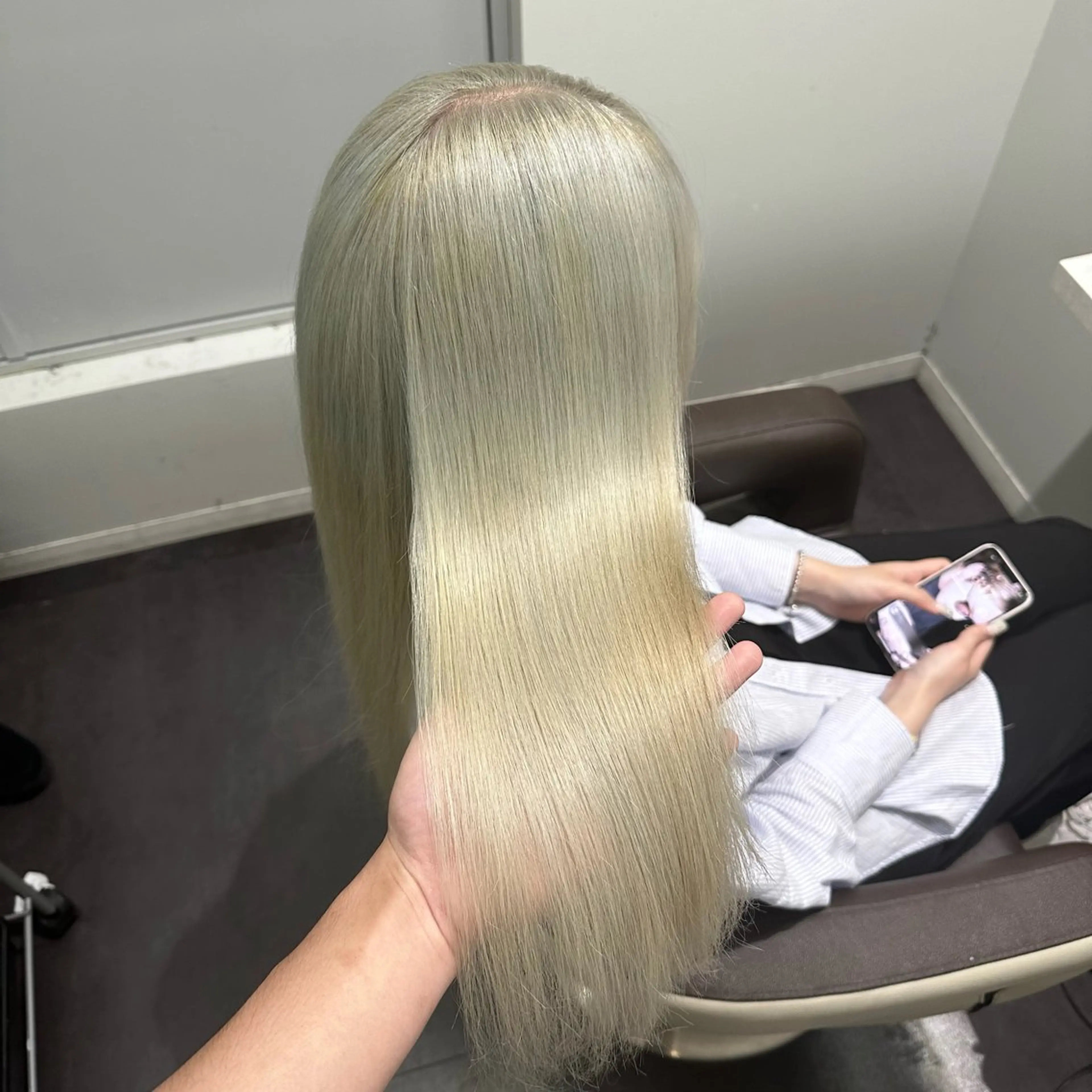 セミロング カラー ヘアカラー ✨艶カラー美容師✨ リュウトのヘアスタイル