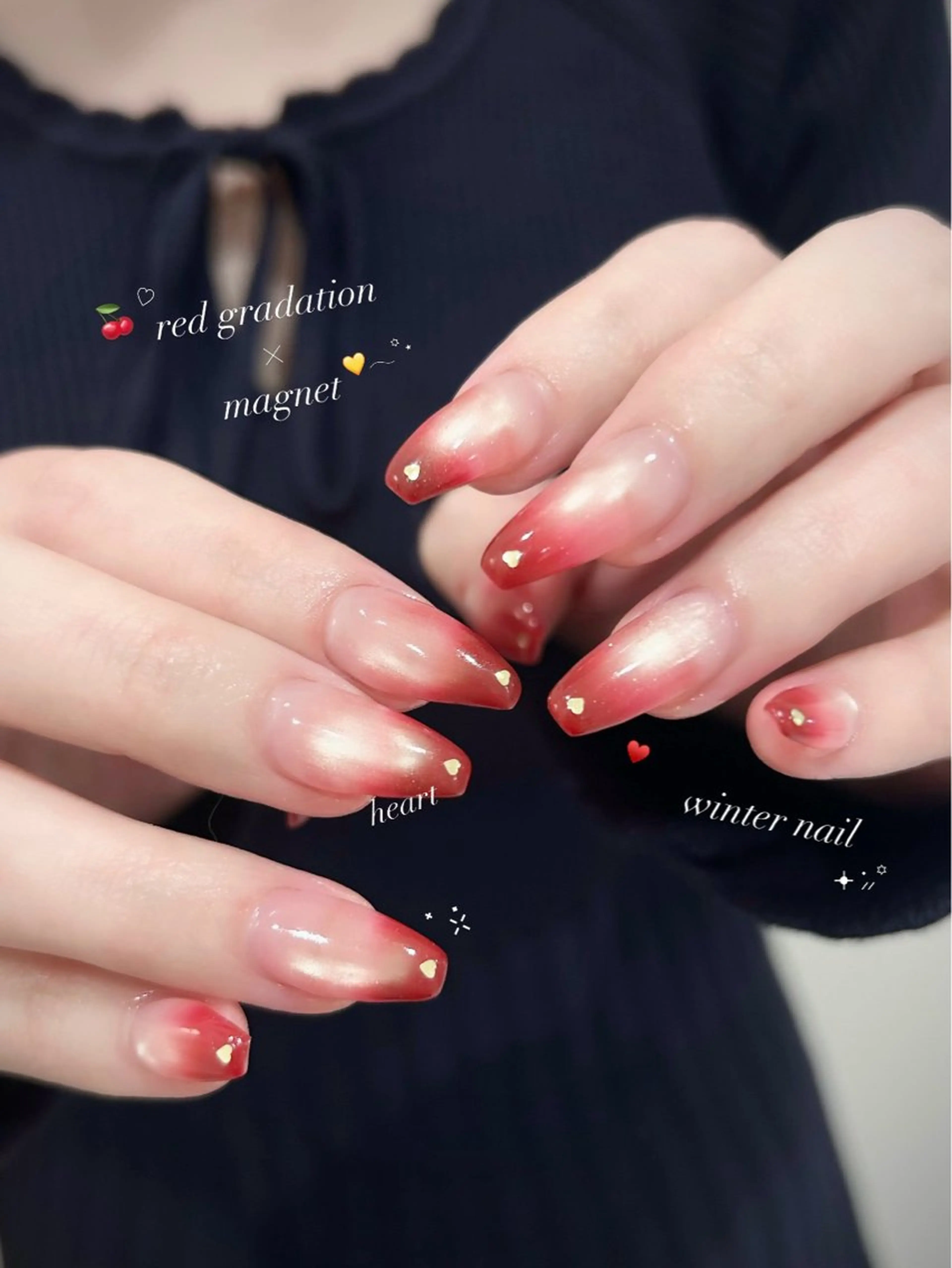 ネイル マグネットネイル ハンドネイル Uzuki ／ROCCOnailのネイルデザイン