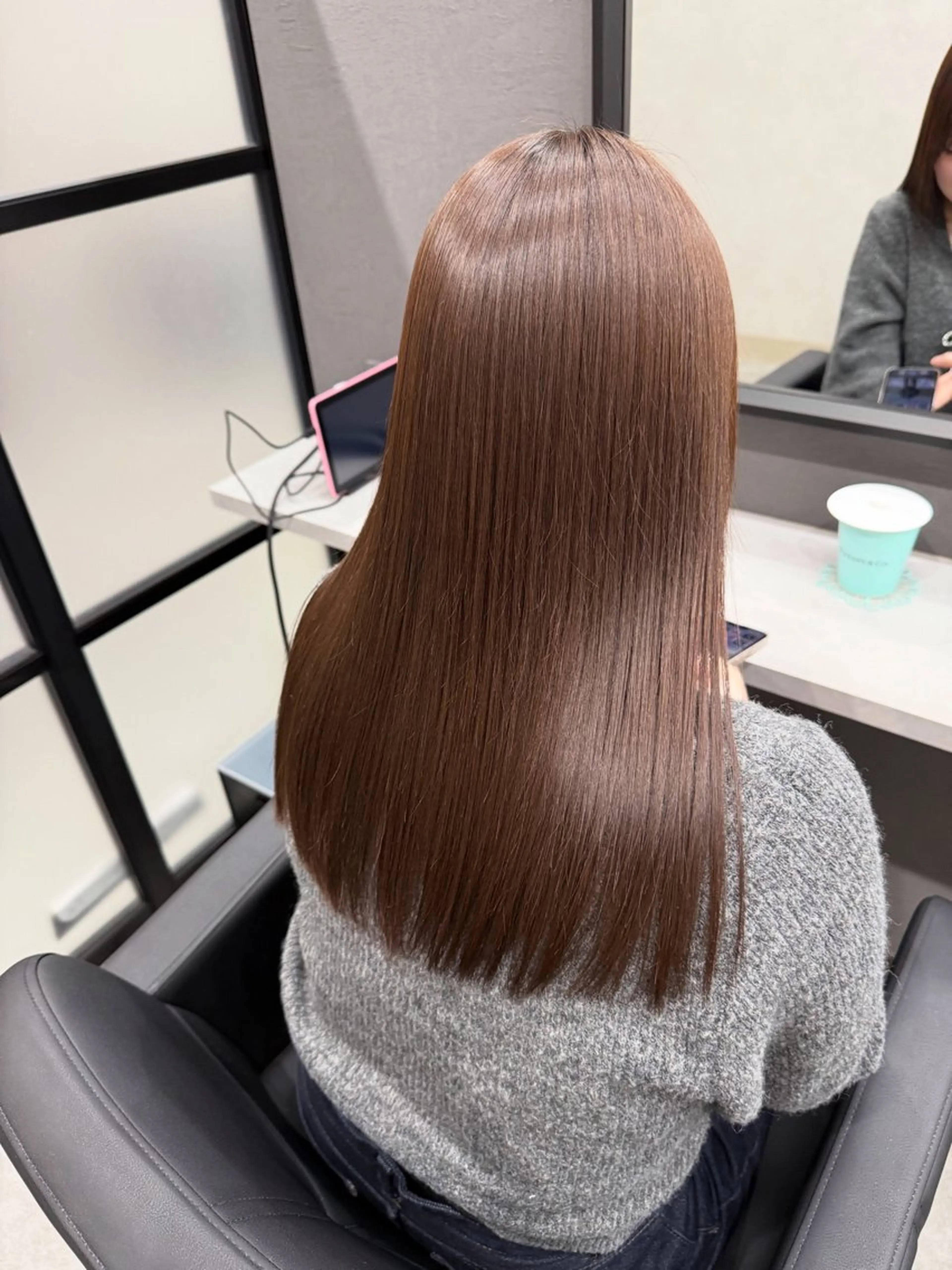 ロング カラー カット トリートメント 【韓国ヘア ×髪質改善】内田のヘアスタイル