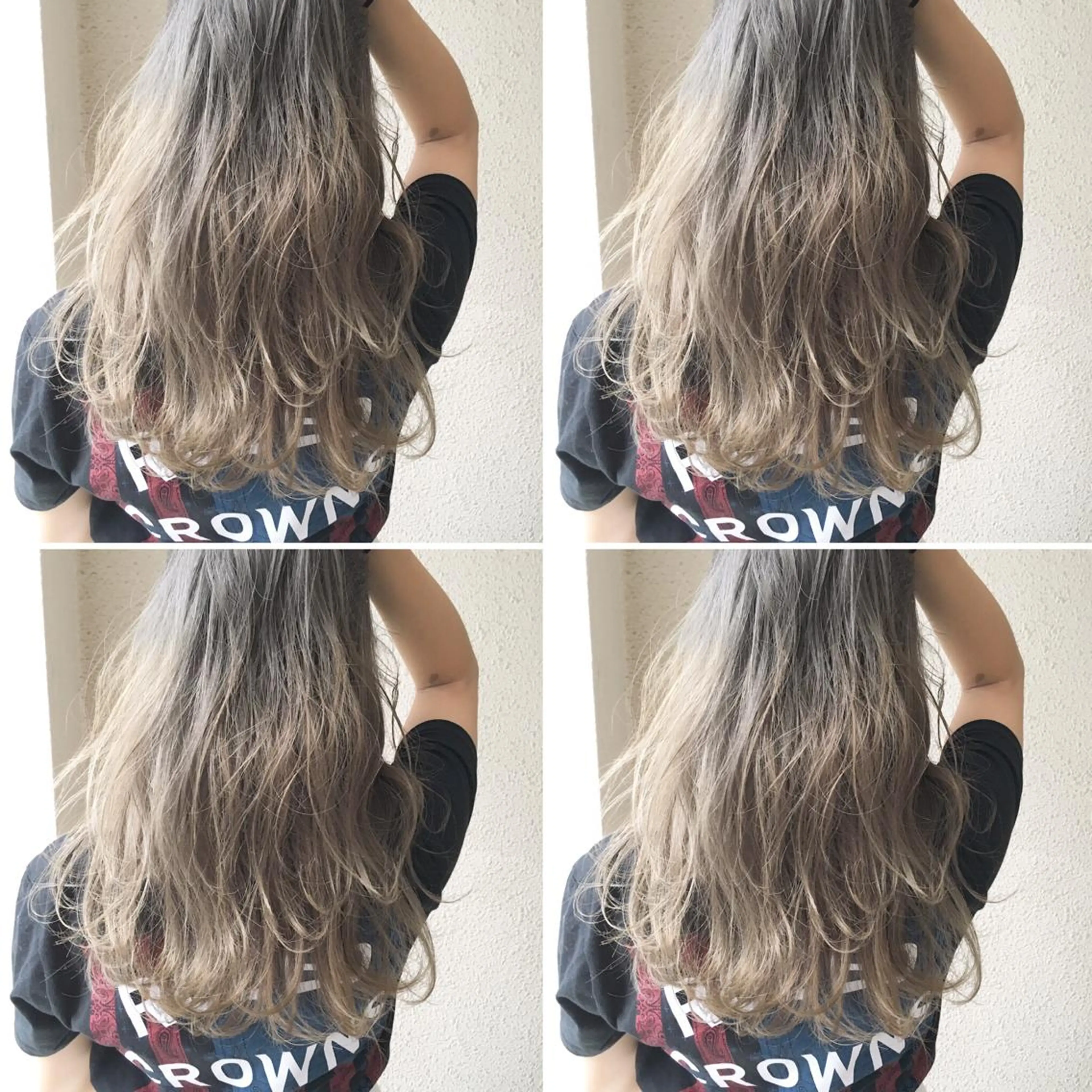 ロング カラー アディクシーカラー アクアカラー バレイヤージュ ブリーチ ケアブリーチ RAFTOKYO　2nd所属・【美髪矯正】【スト カール】小野村翔太のヘアスタイル