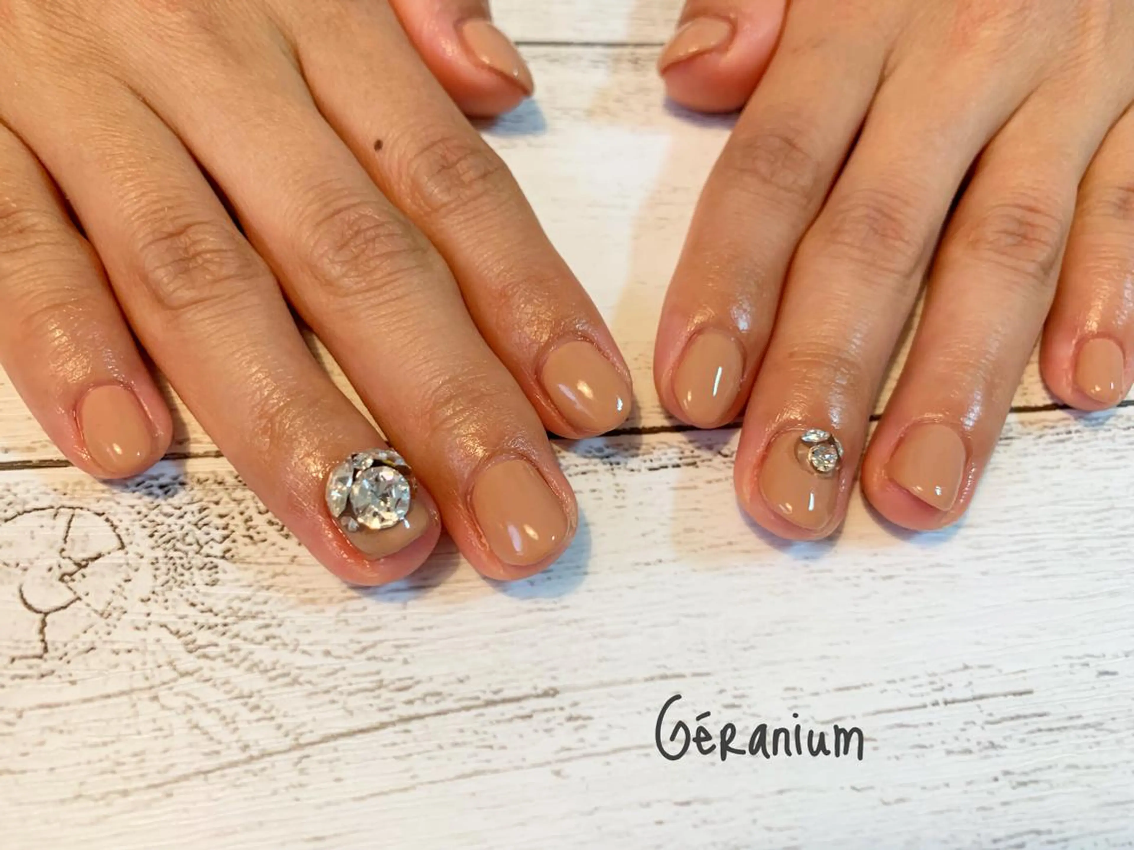 ネイル ハンドネイル フットネイル GéRanium Harukaのネイルデザイン