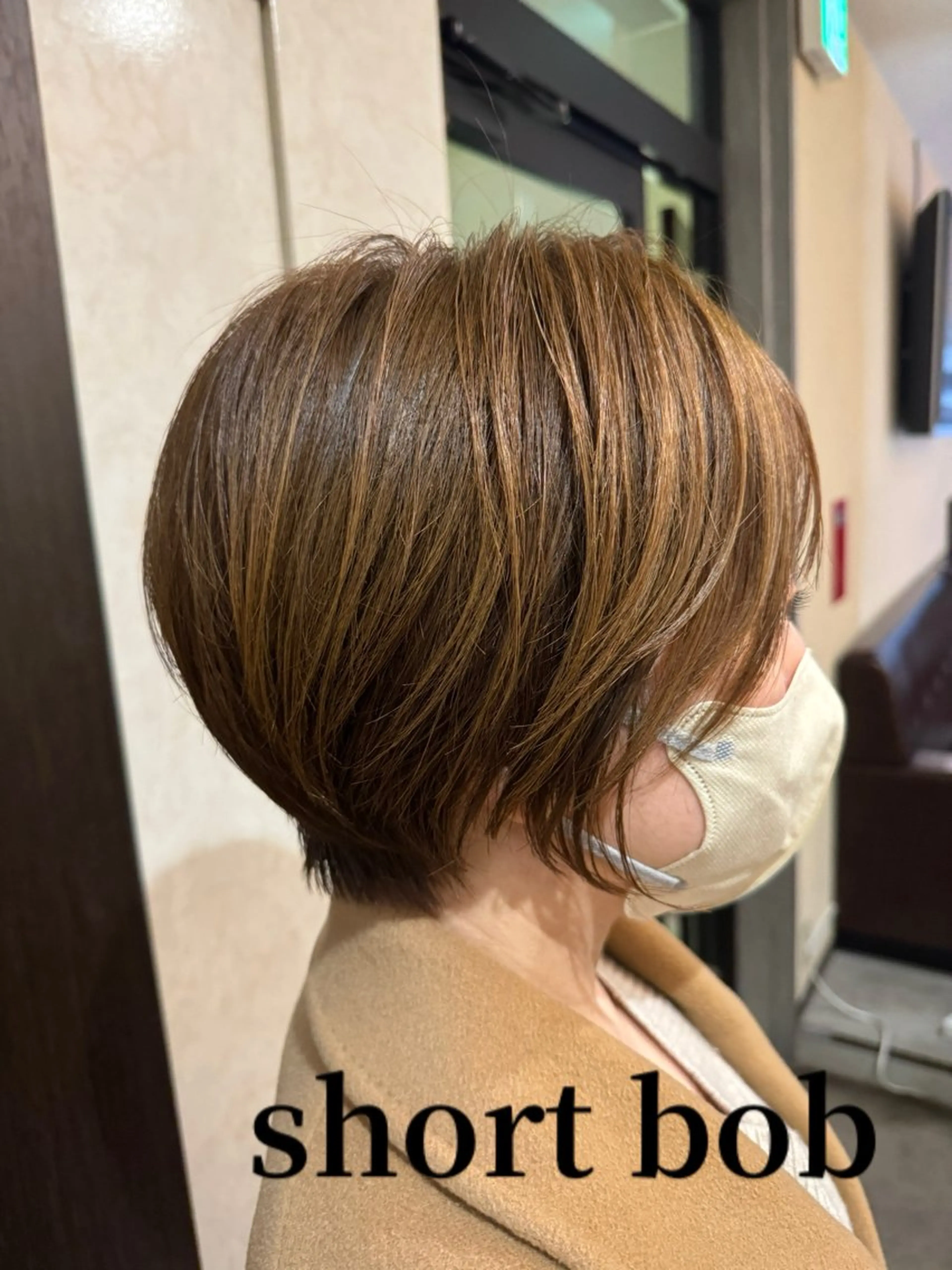 ショート ショートボブ ボブ ショートヘア カット ヘアカラー トリートメント お悩み改善 美容師✂鷲田竜也のヘアスタイル